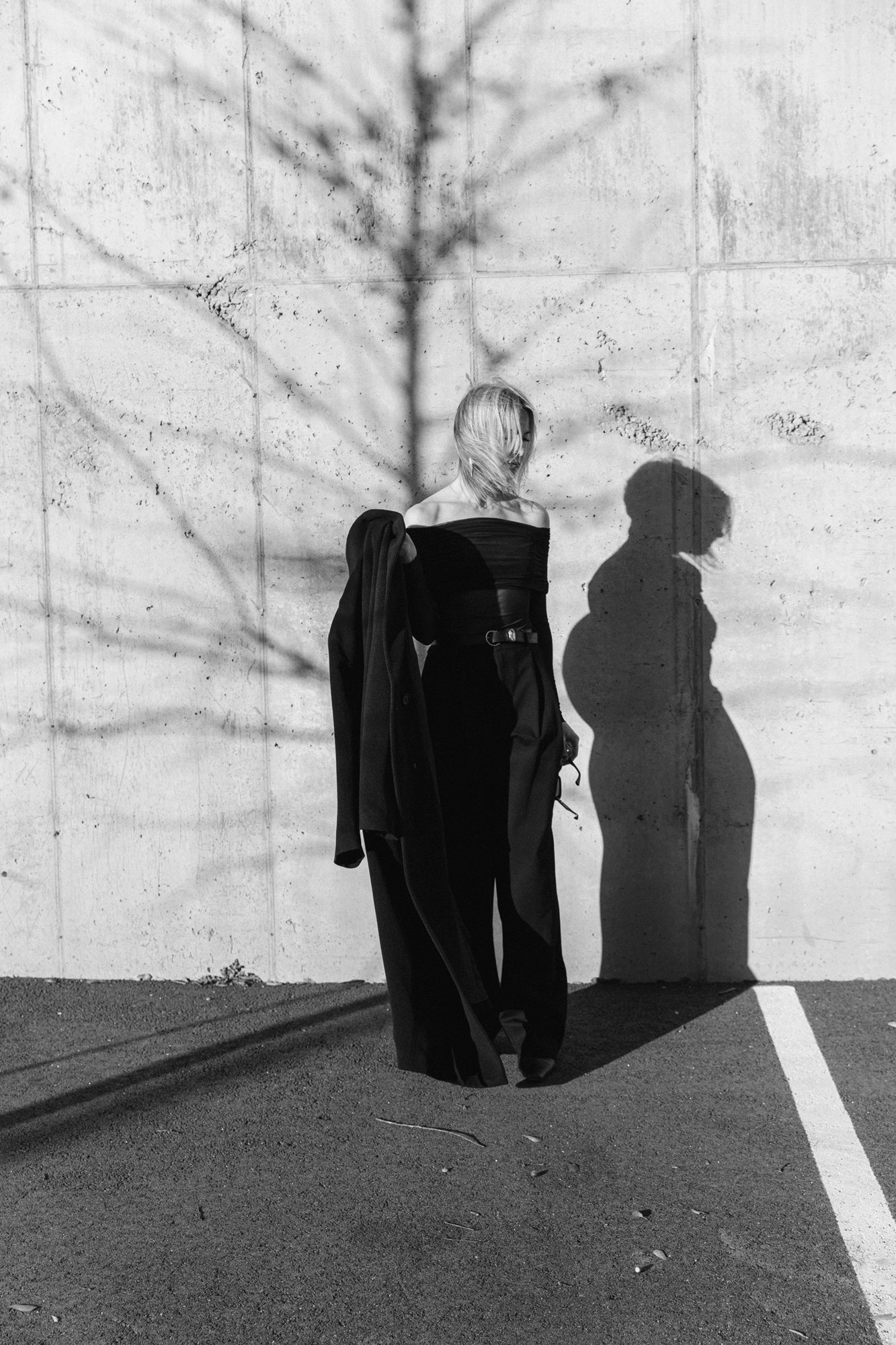 image of a woman wearing the seroya rosa top and sonya pants