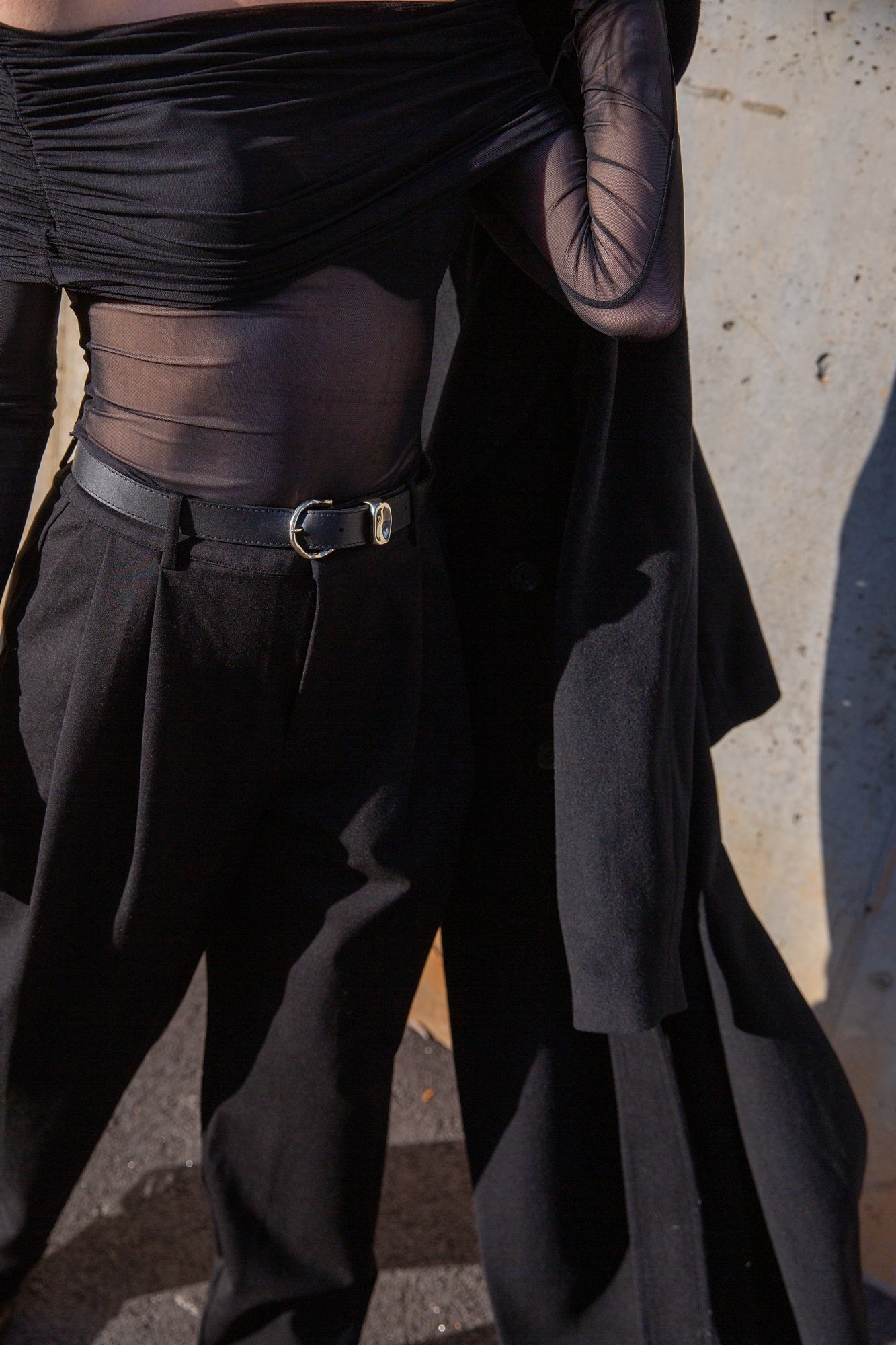 image of a woman wearing the seroya rosa top and sonya pants
