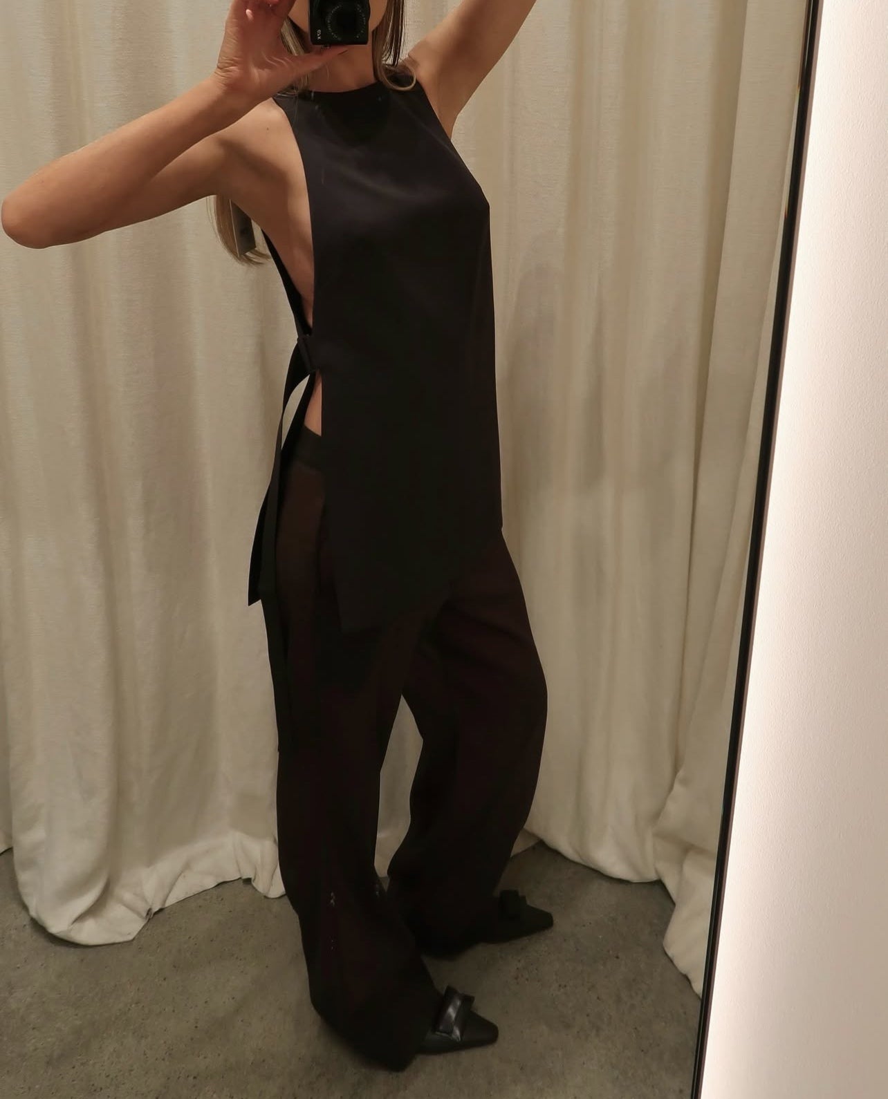 St Agni Side Tie Top