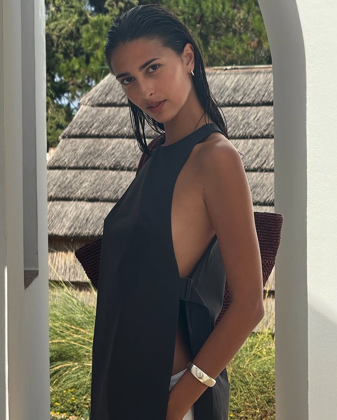 St Agni Side Tie Top