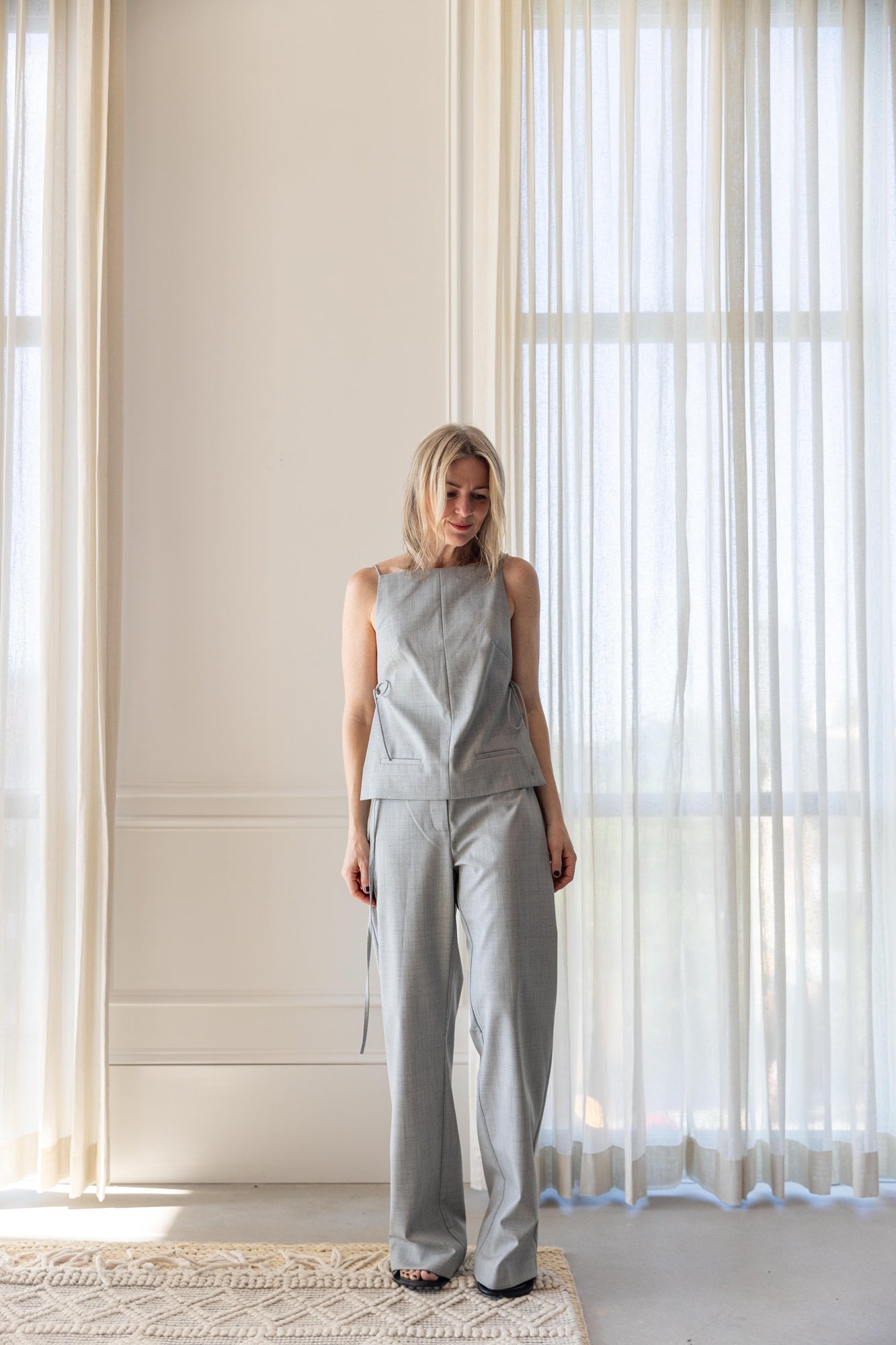 St Agni 90's Belt Minimal Pants