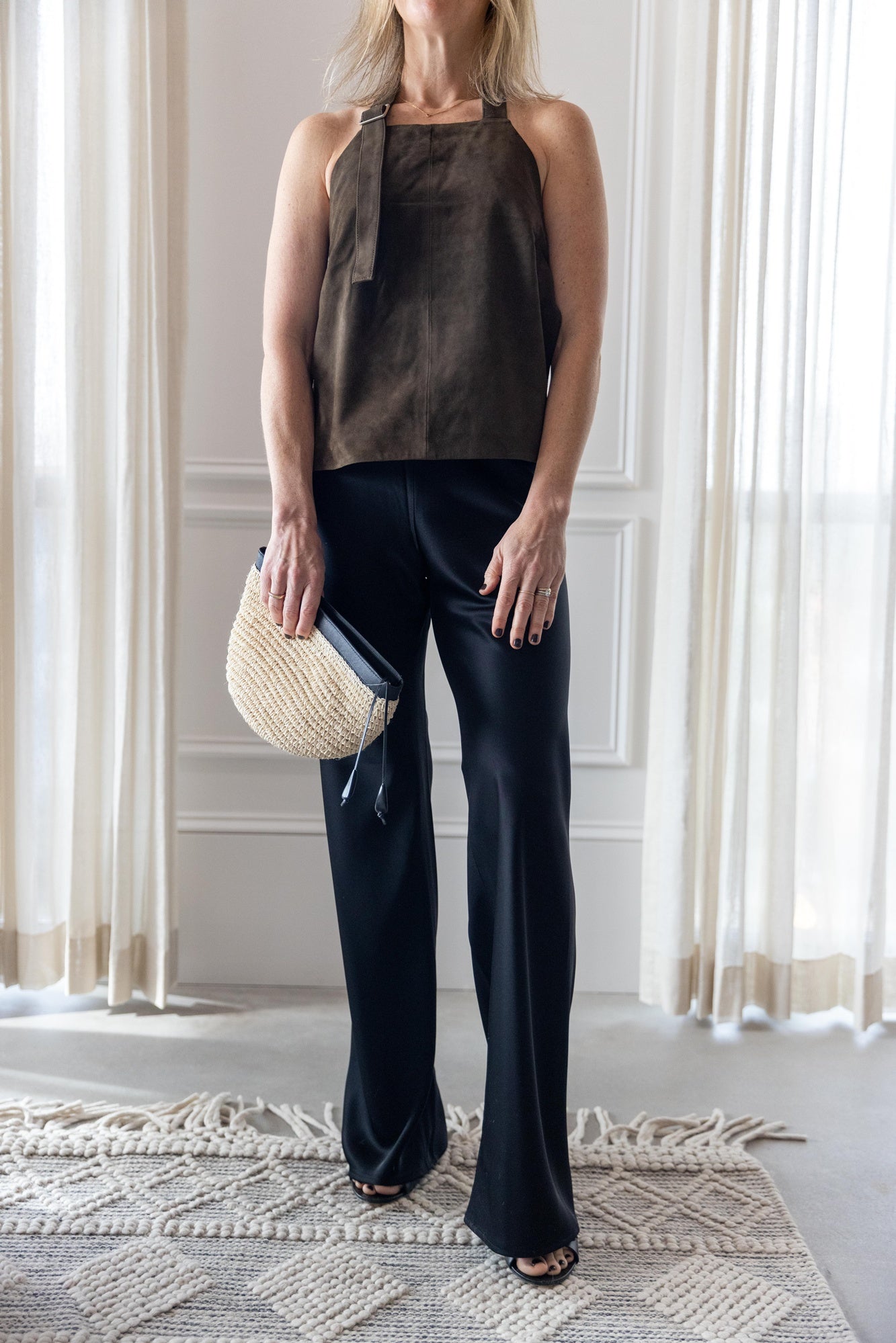 A. Emery The Myrna Black Pant