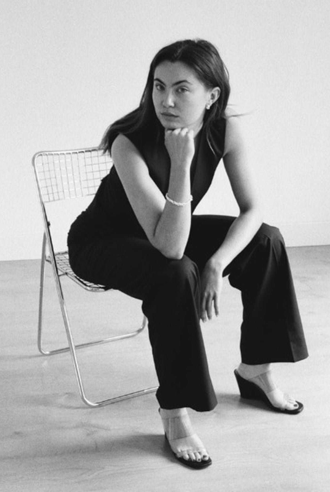 image of a model wearing the Studio Bille Bond Bracelet