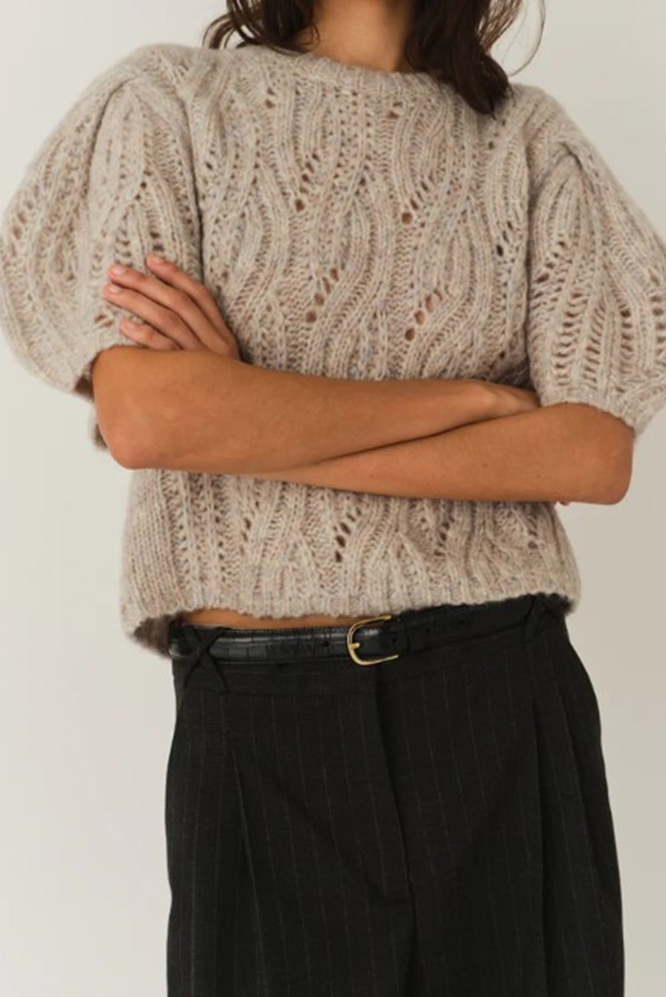 model wearing the Garment Valentina Sweater