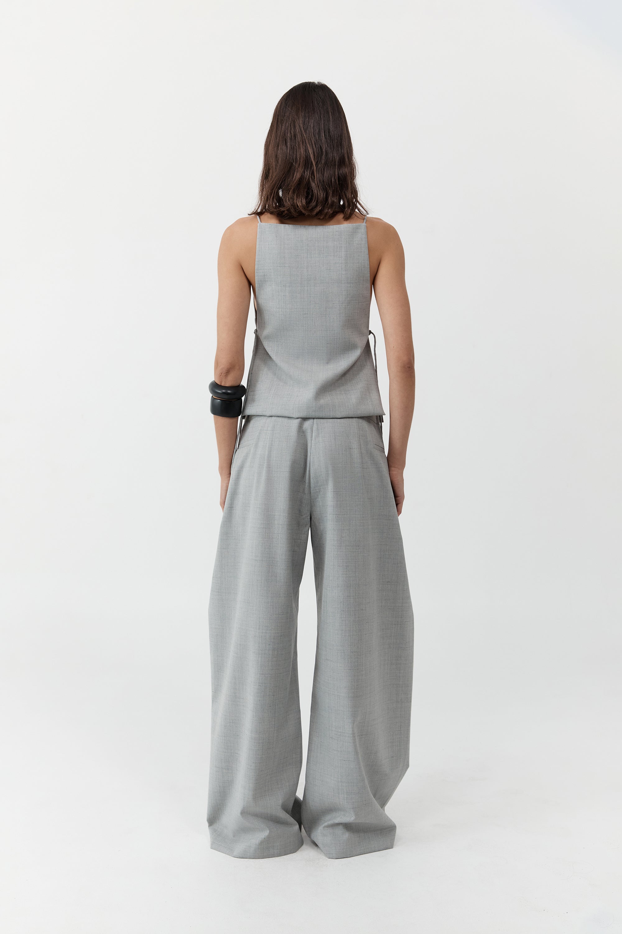 St Agni Square Side Tie Top