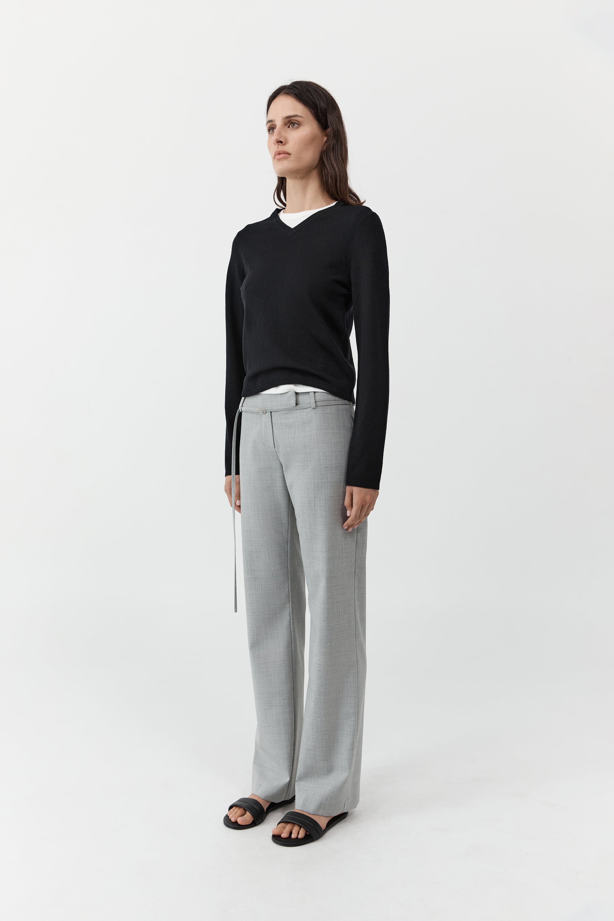 St Agni 90's Belt Minimal Pants