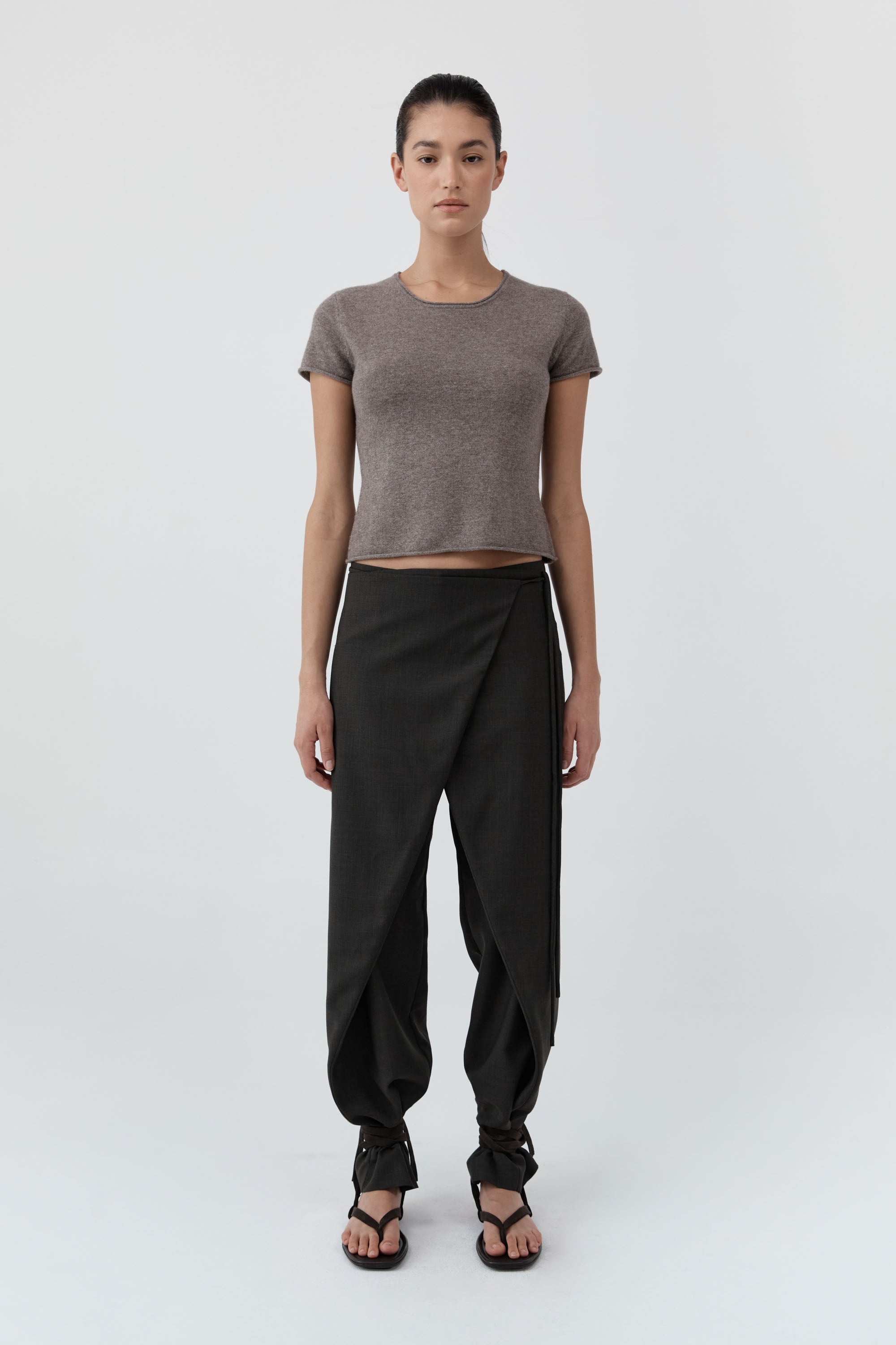 St Agni Fine Merino Wool Baby Tee