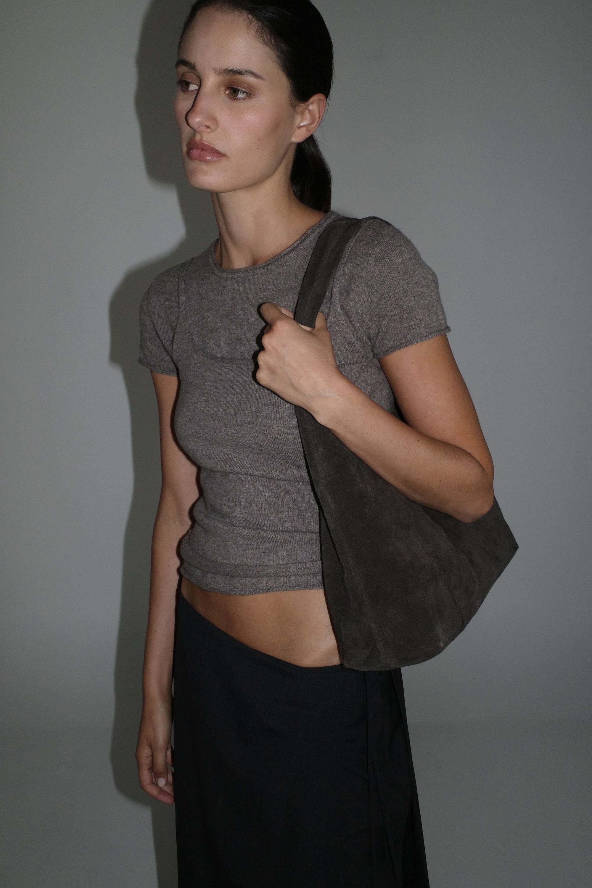St Agni Fine Merino Wool Baby Tee