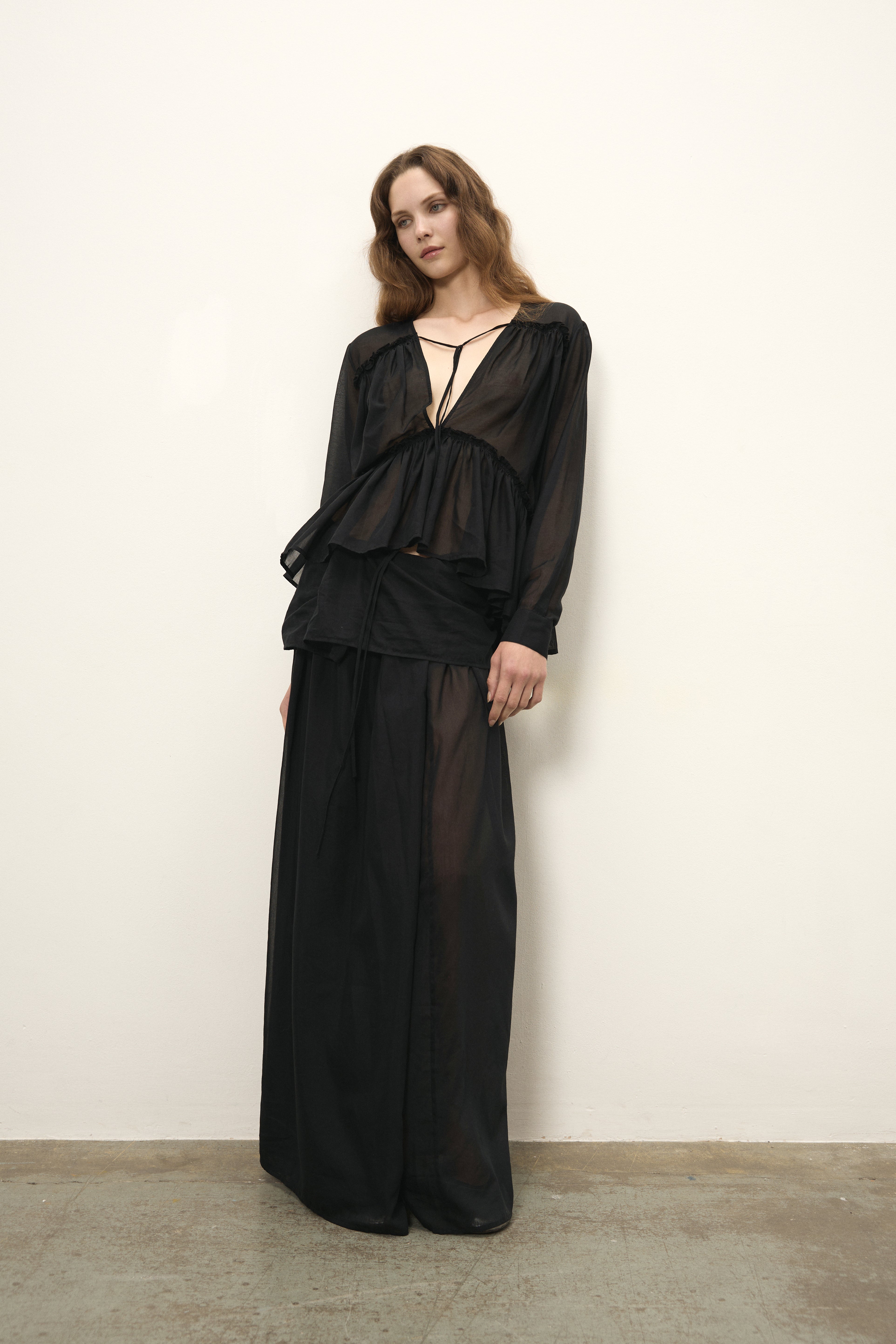 Paris Georgia Silk Voile Top