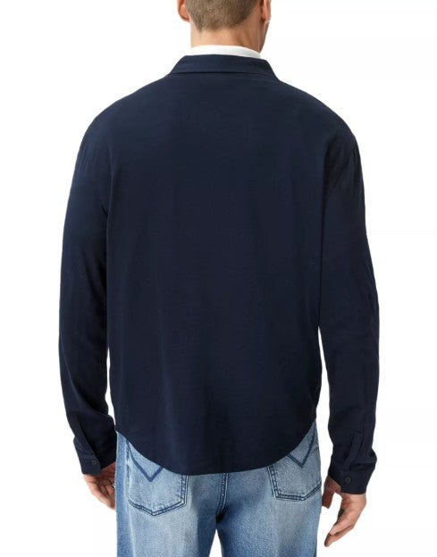 John Varvatos Gareth Long Sleeve Mercerized Knit