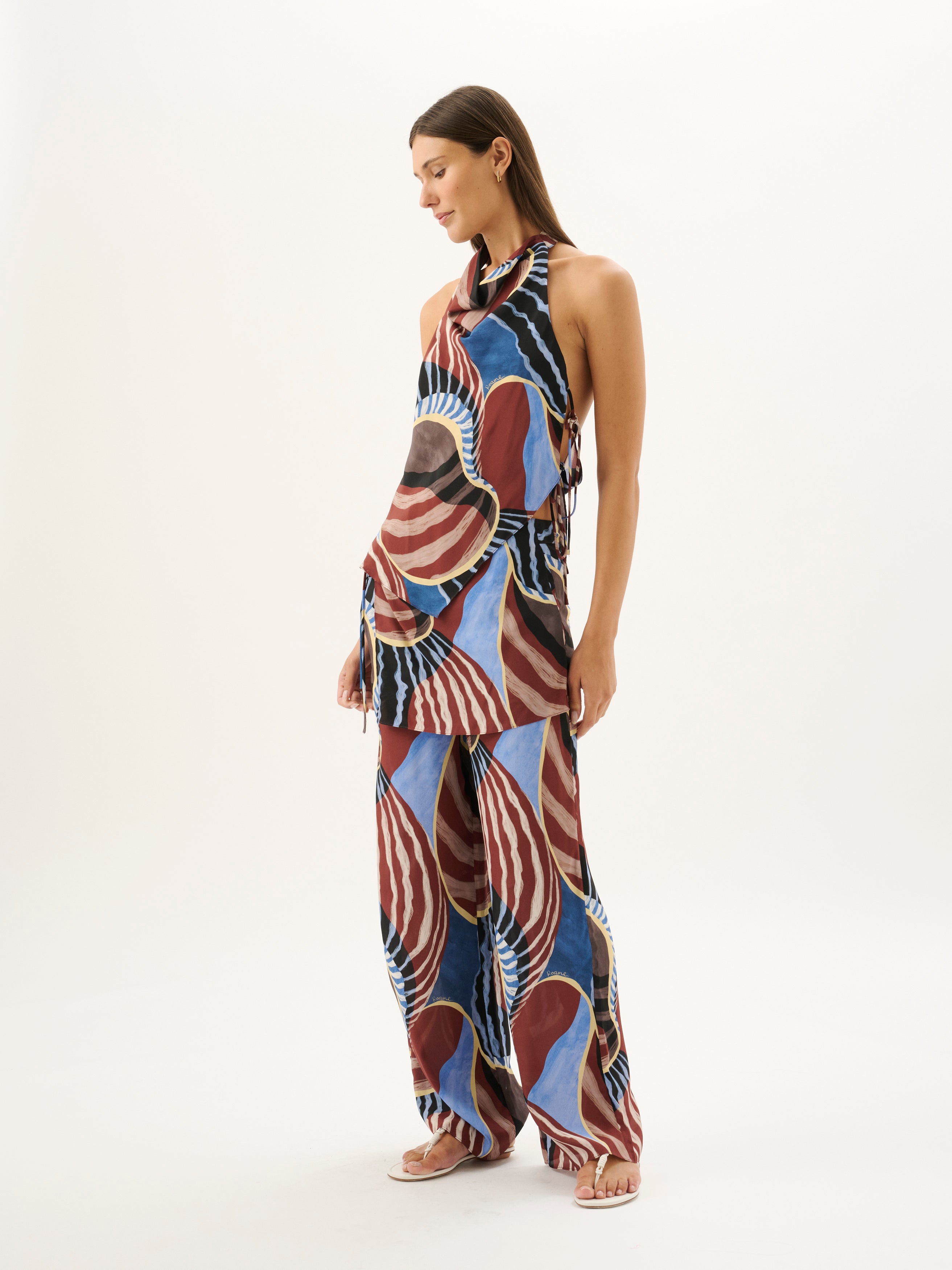 Roame Agave Halter Top