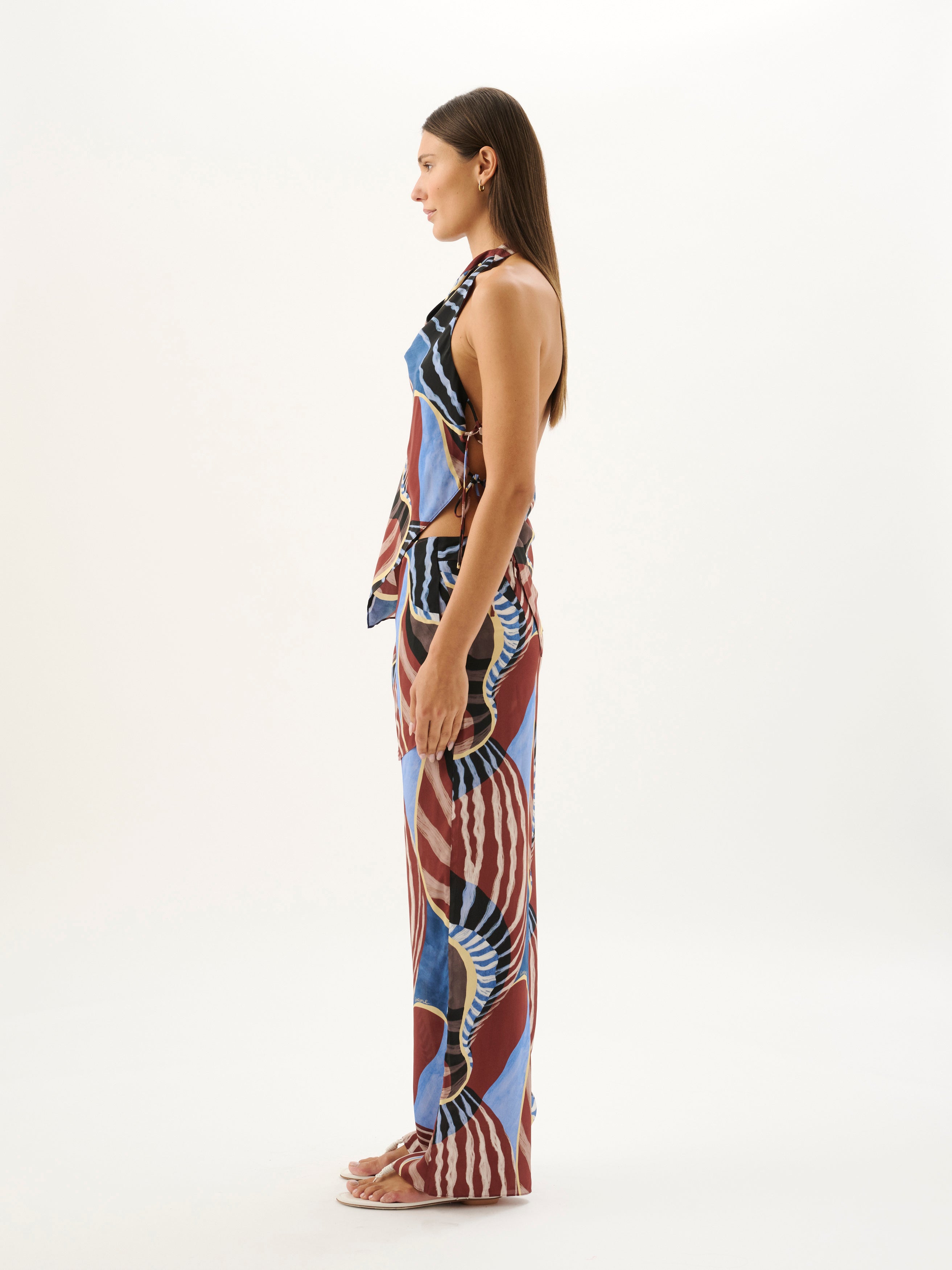 Roame Agave Halter Top