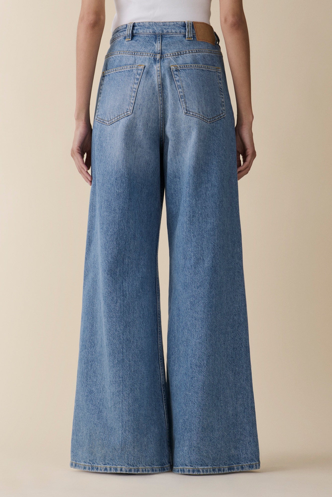 Jeanerica Alfama High Rise Wide Leg Jeans