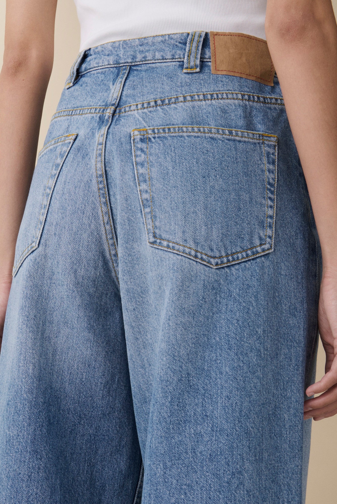 Jeanerica Alfama High Rise Wide Leg Jeans