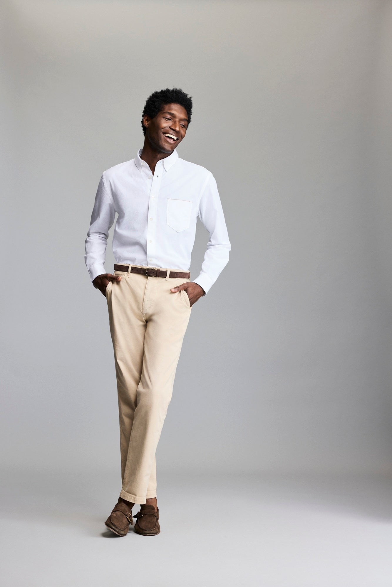 Billy Reid MSL 1 Pocket Shirt White