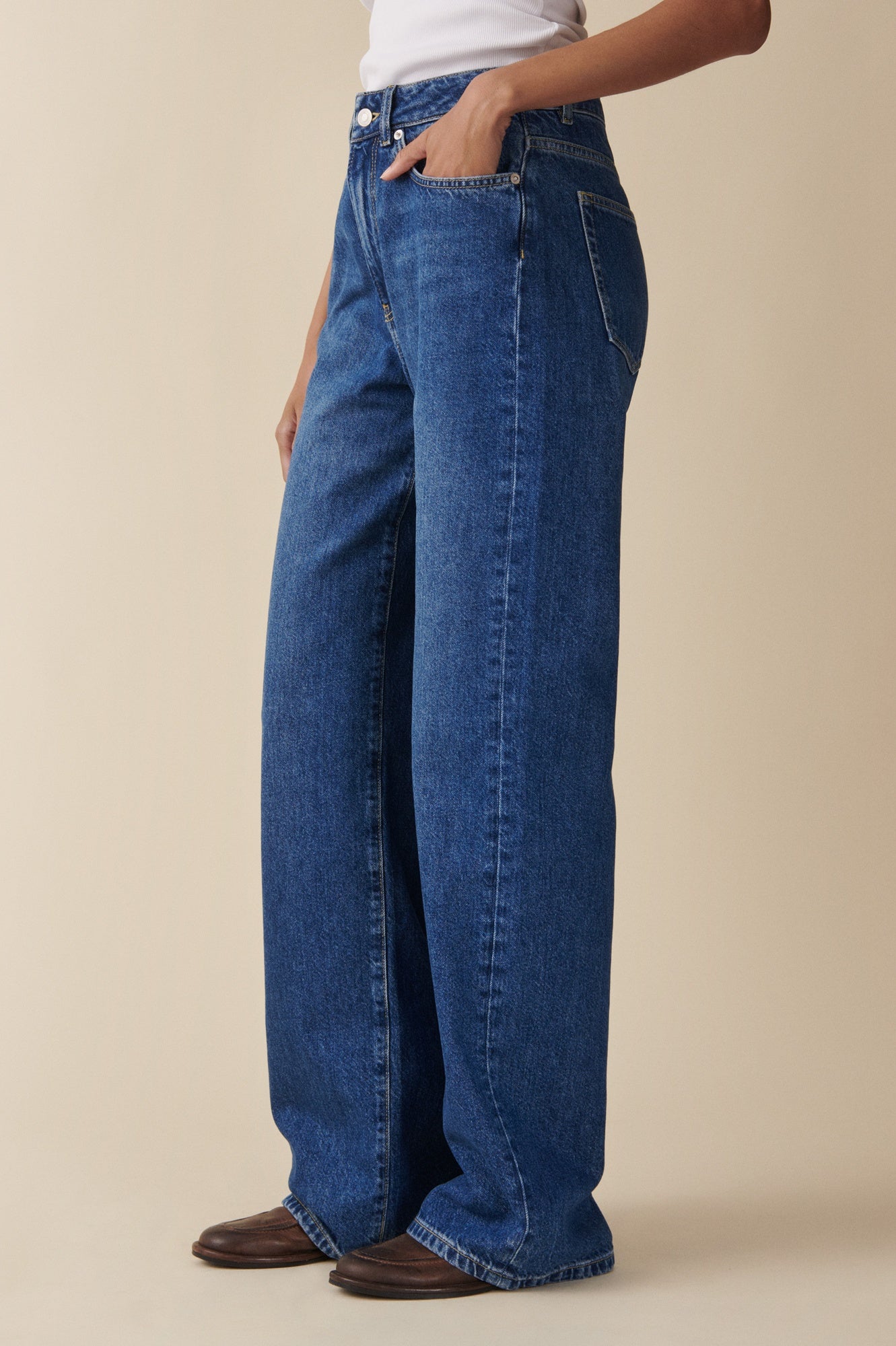 Jeanerica Belem Mid Rise Loose Fit Jeans