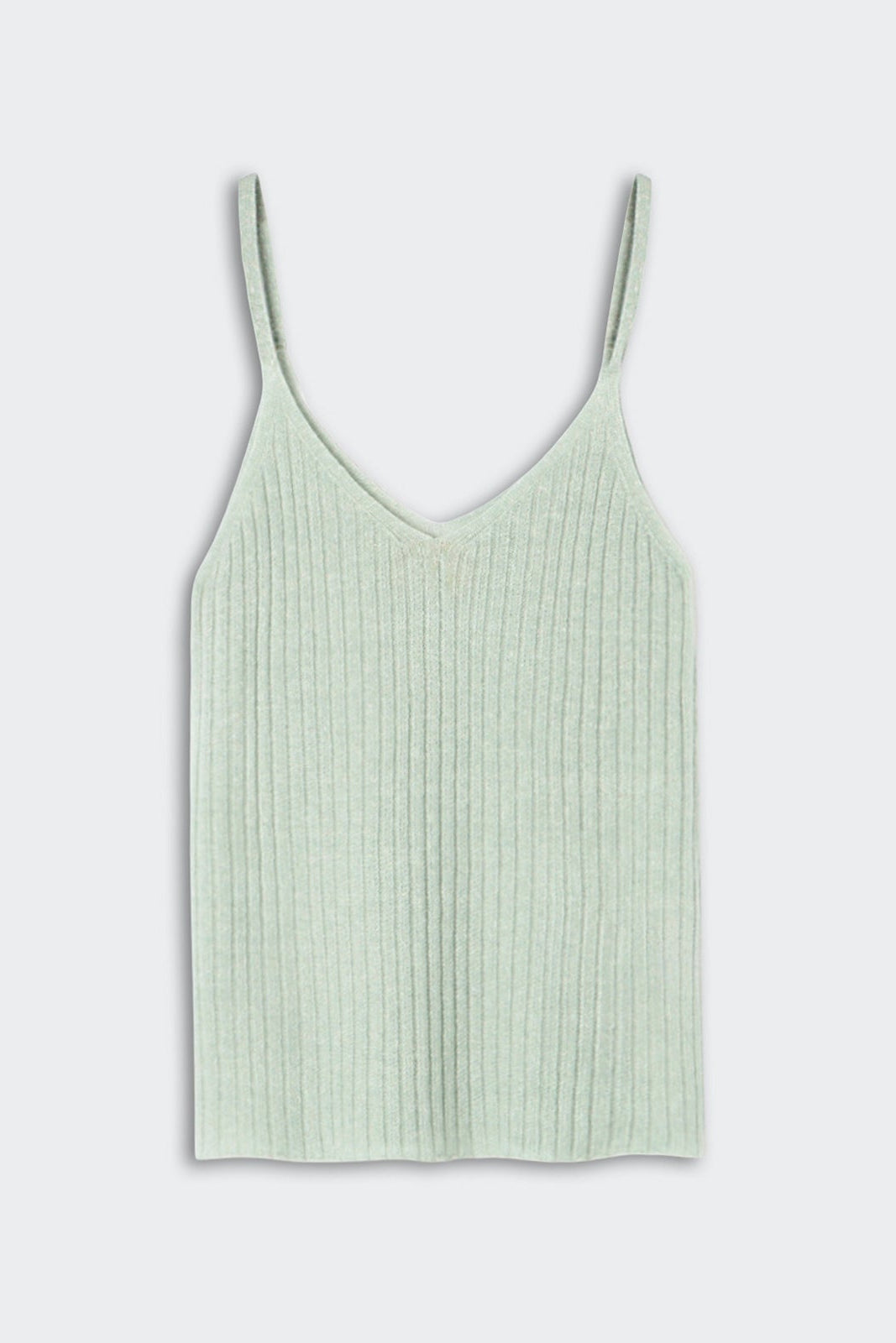Flat image of the Guest in Residence Breezy Rib Tank in Sage Brush
