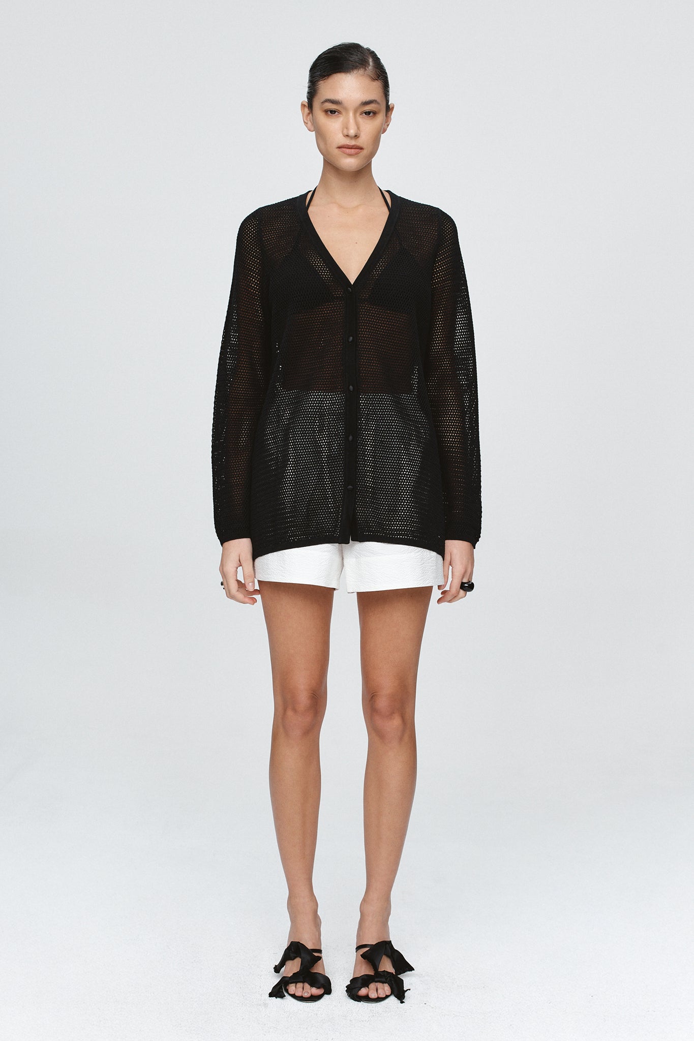 Marle Calla Cardigan-Black