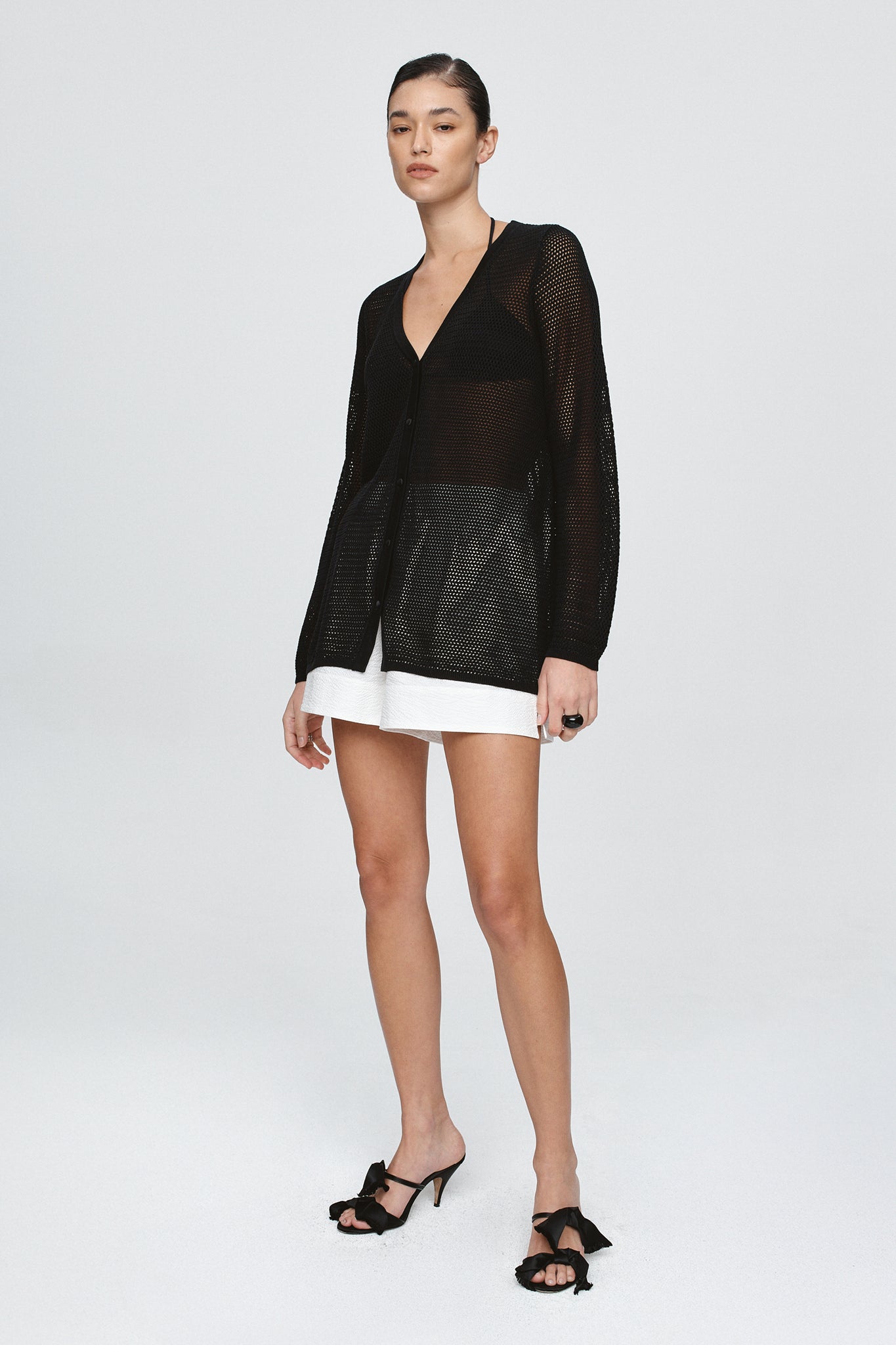 Marle Calla Cardigan-Black