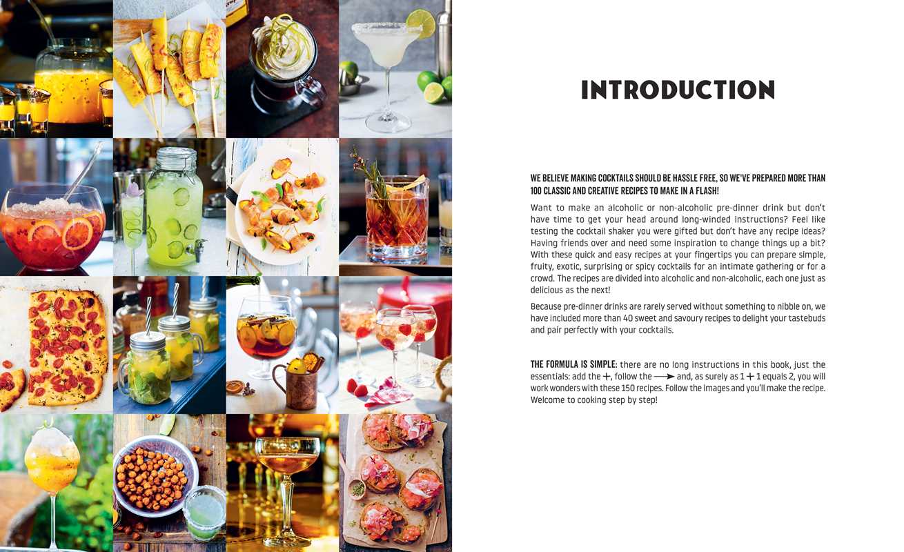 interior image of the cocktails and canapes book