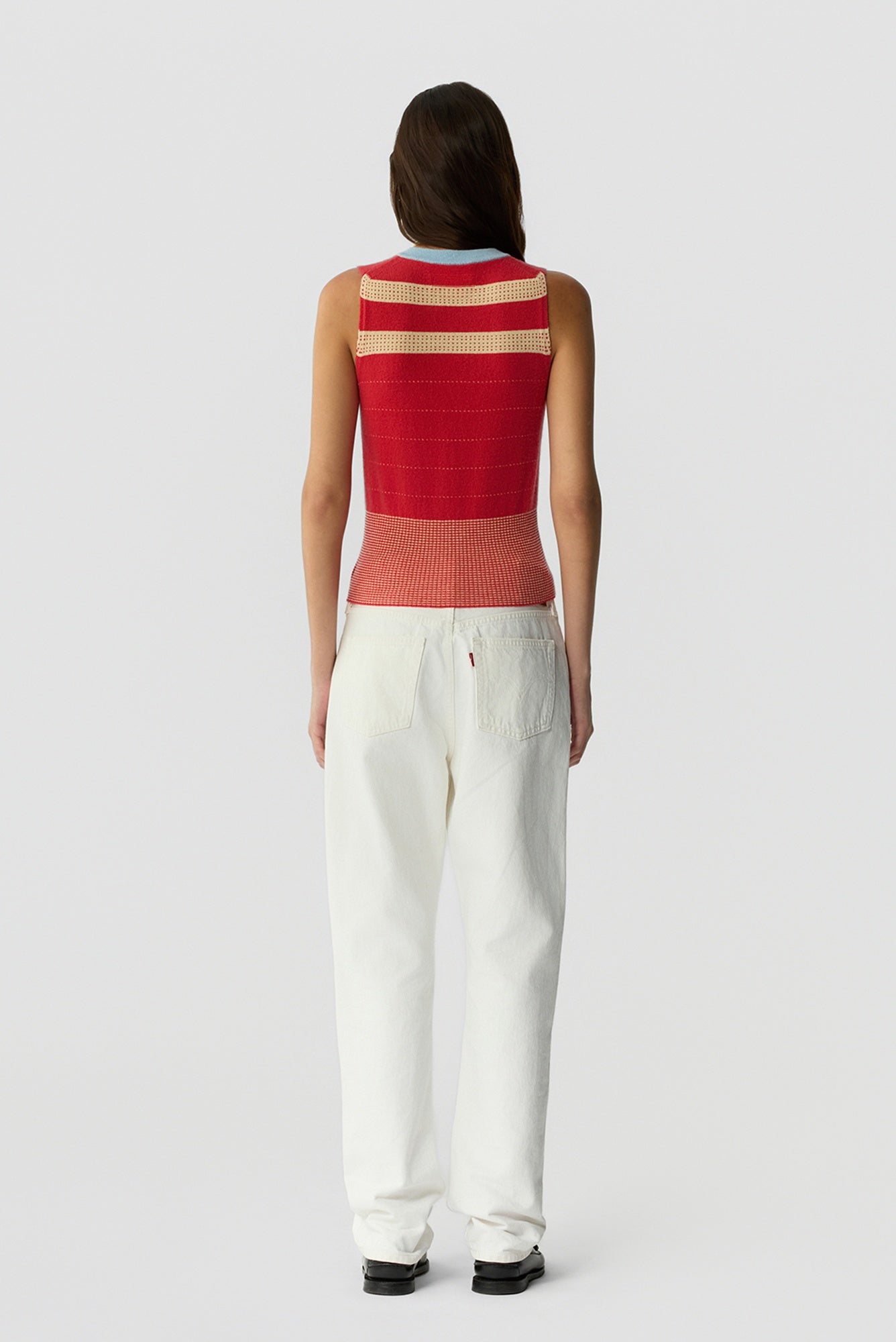 Guest in Residence Collegiate Stripe Vest