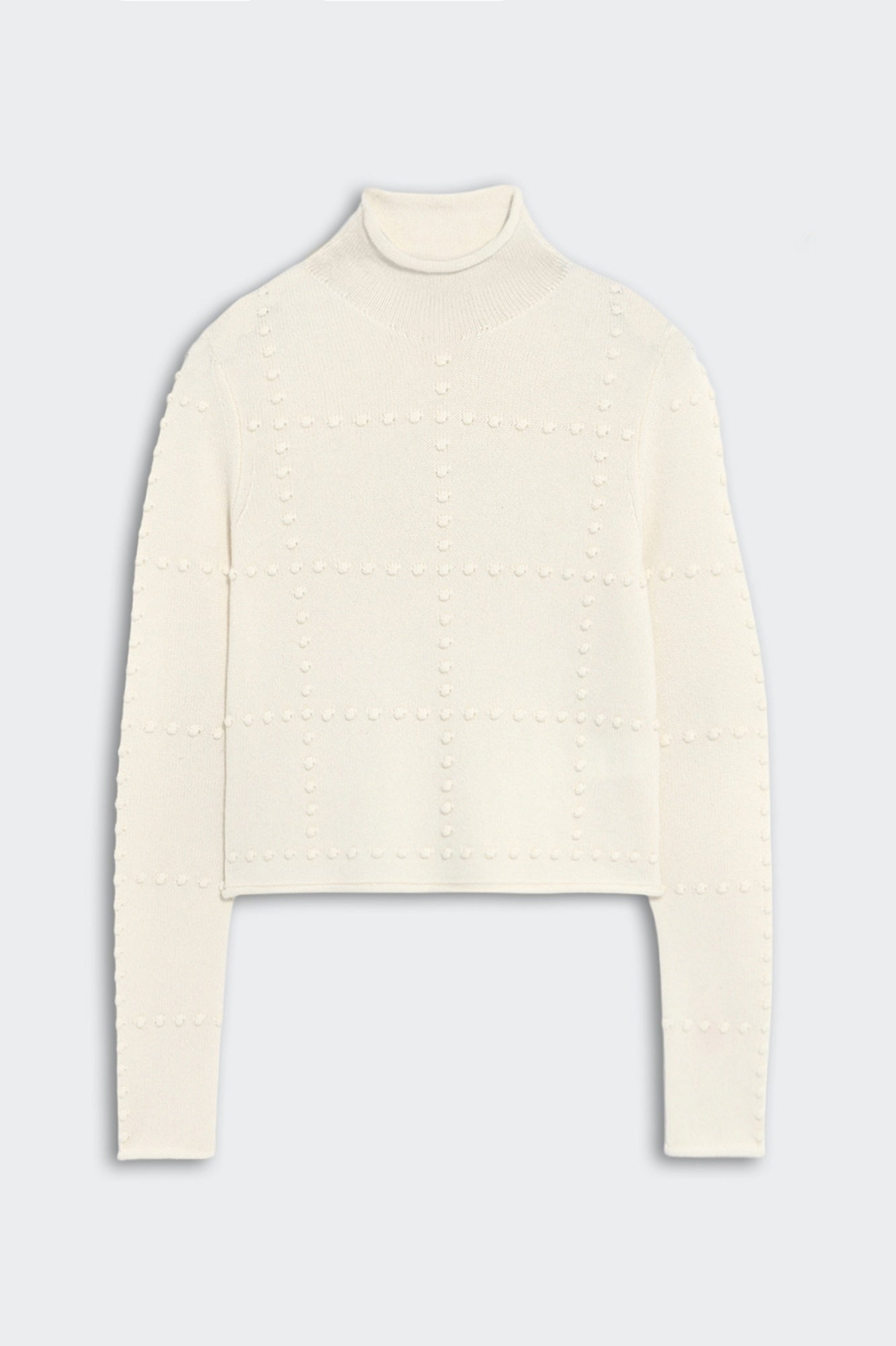 Guest in Residence Popcorn Sweater-Cream