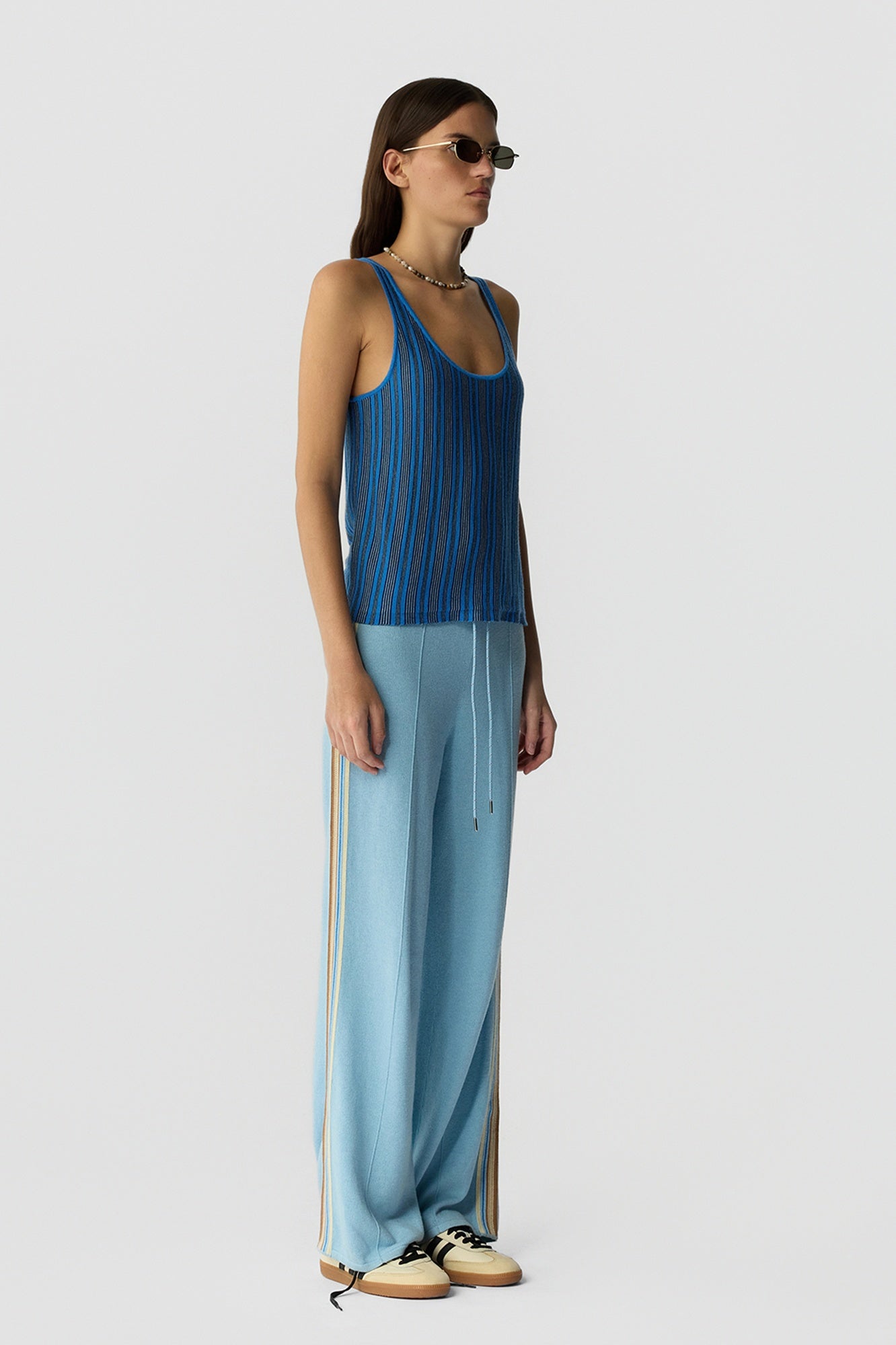 Guest in Residence Fine Stripe Tank