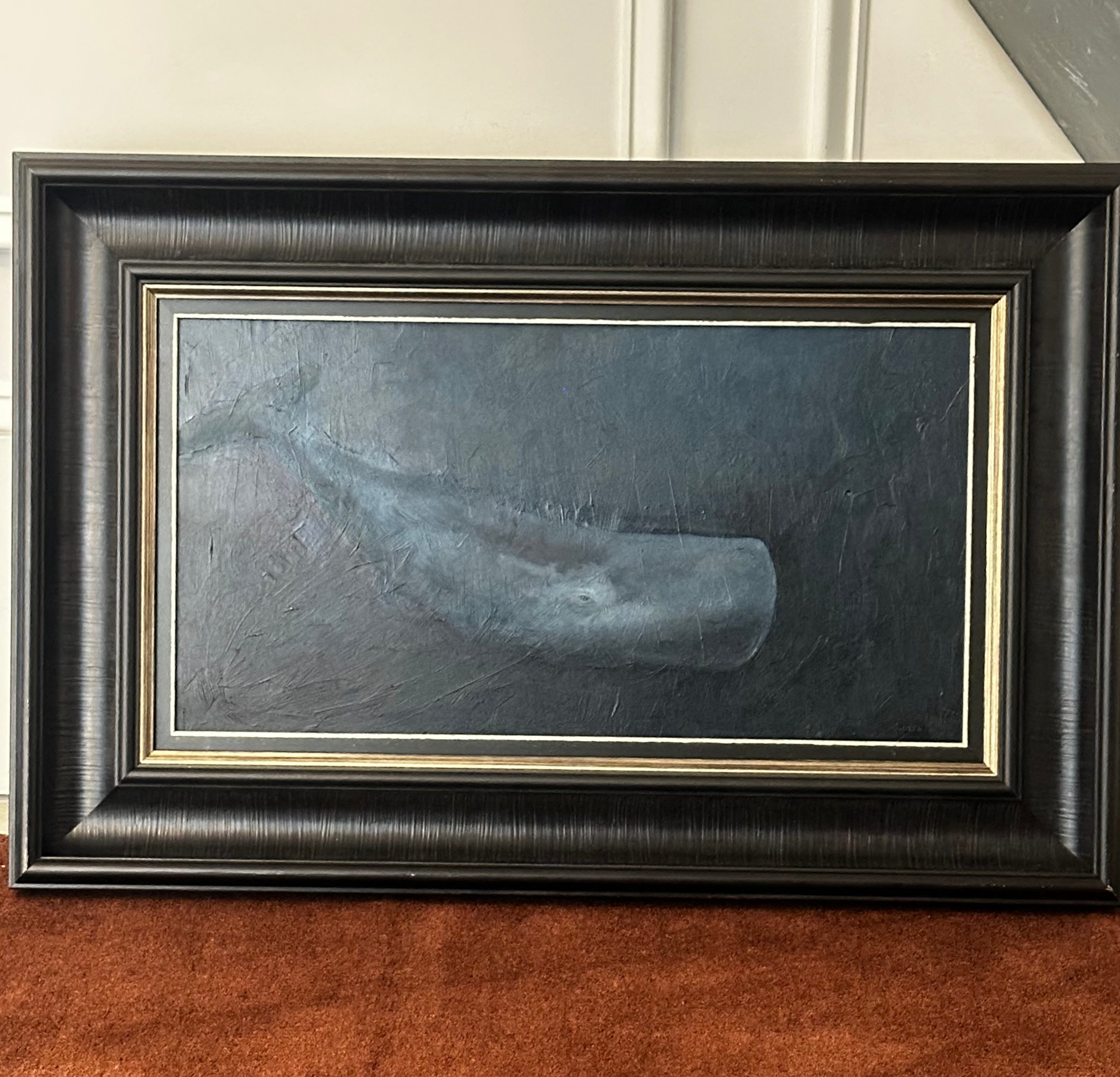 Solitude, oil on wood panel. Judson Suber 2026