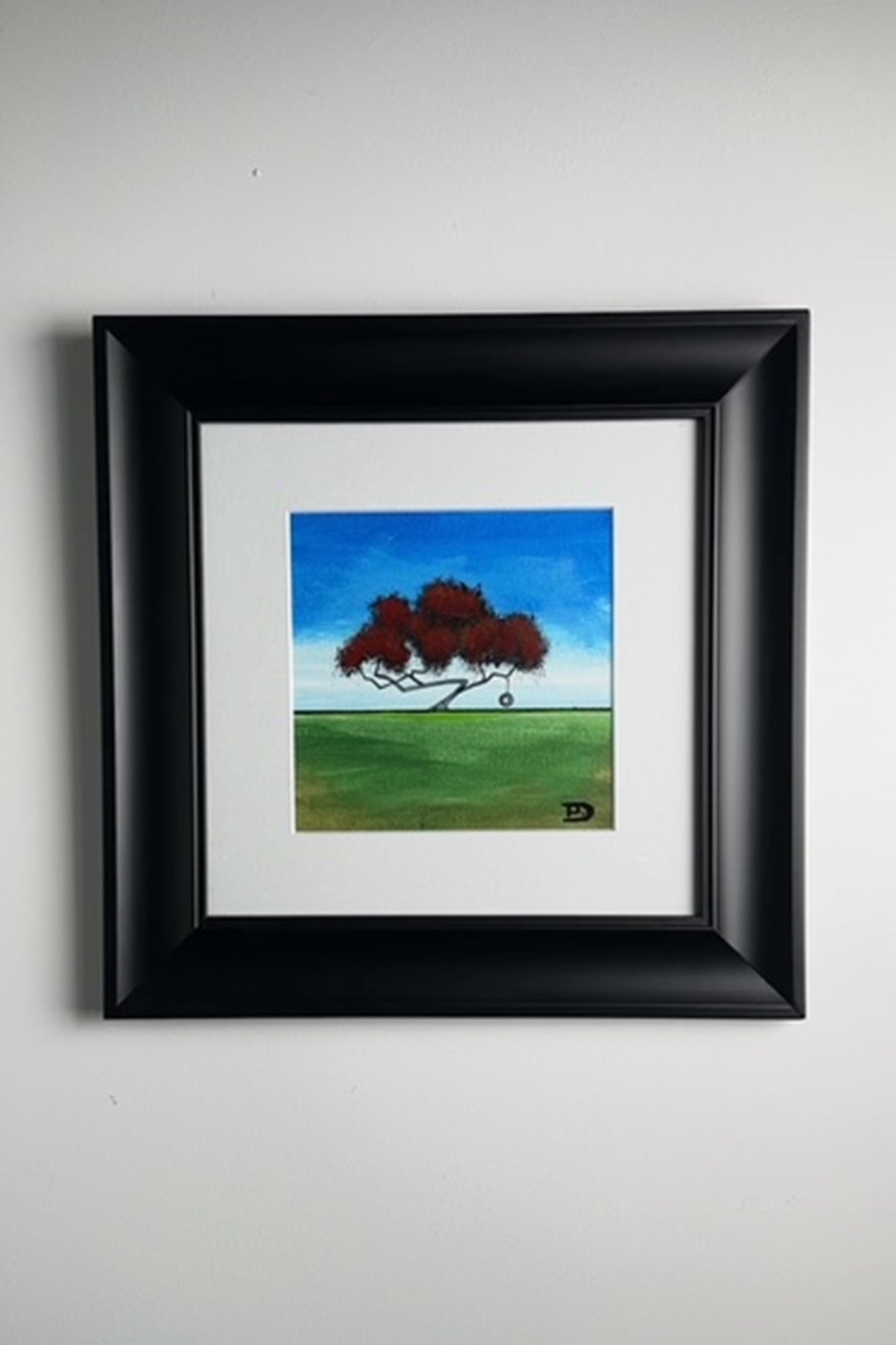 Philip DeAngelo, Original Oil Painting, Custom Framed, signed