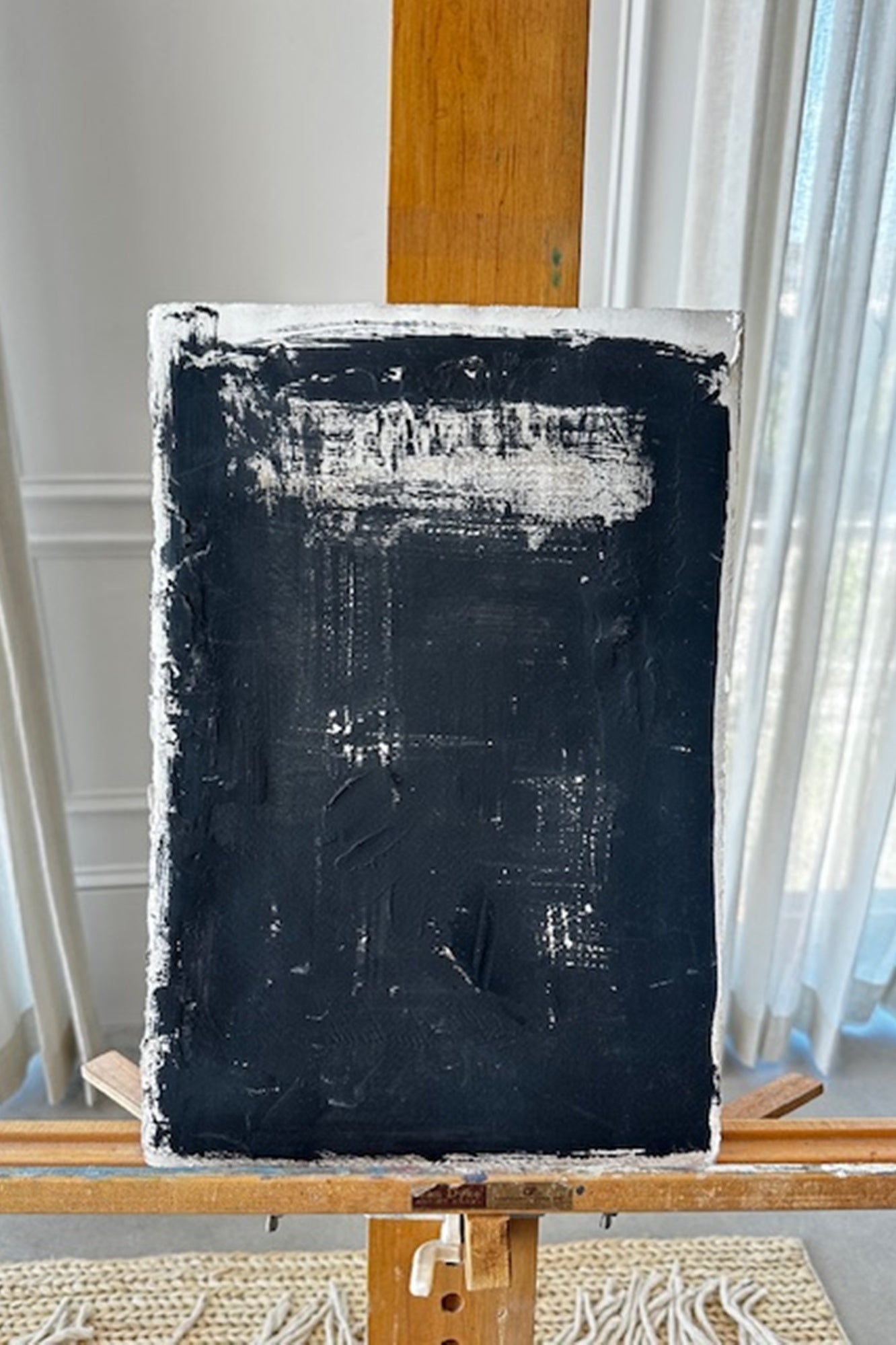 Monica Brressan Original Painting Structural Science II, on Cotton Paper 10.2" X 15"