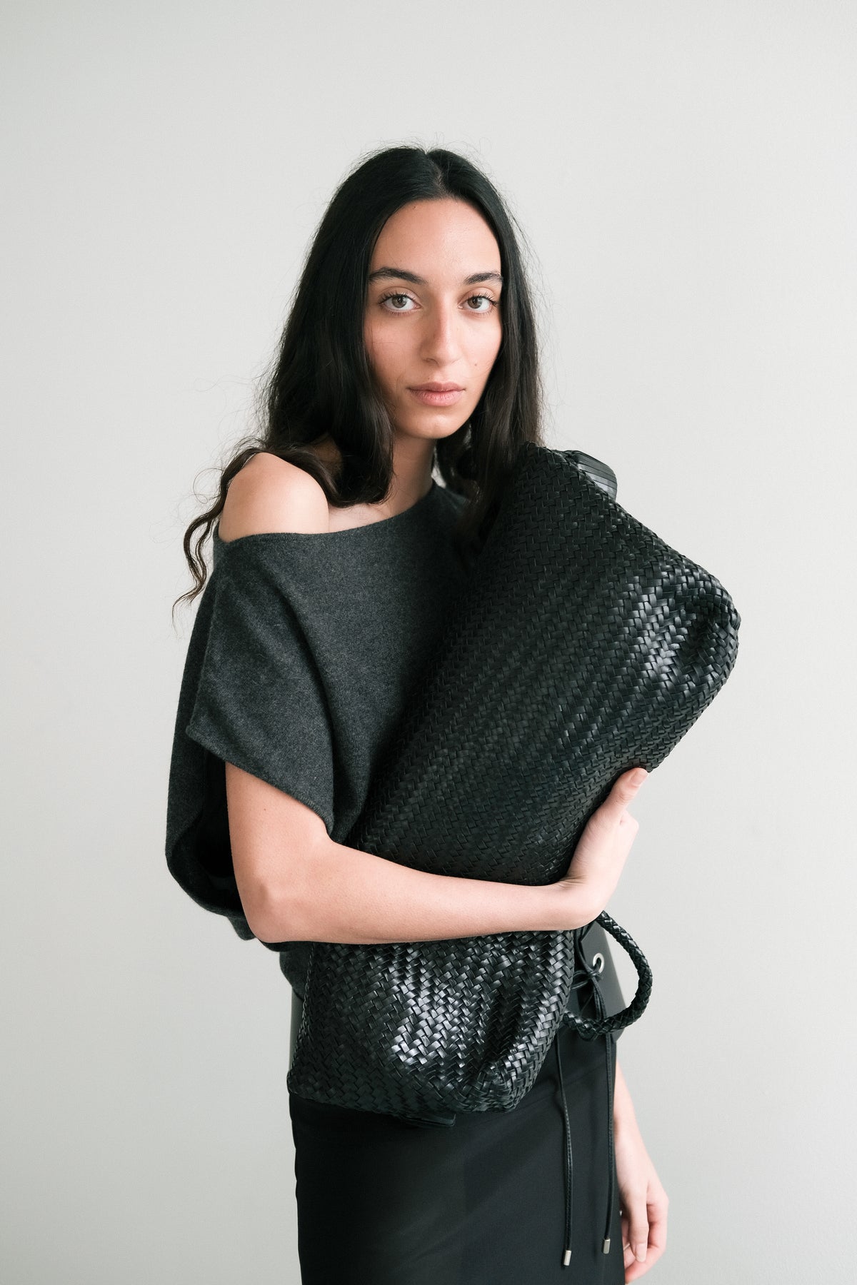 St Agni Cashmere Asymmetrical Top