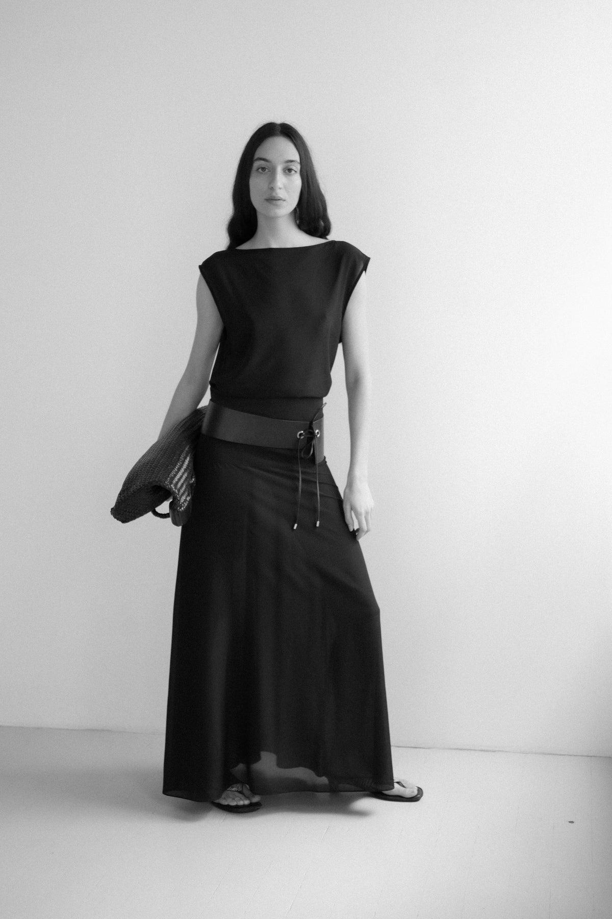 St Agni Cashmere Asymmetrical Top