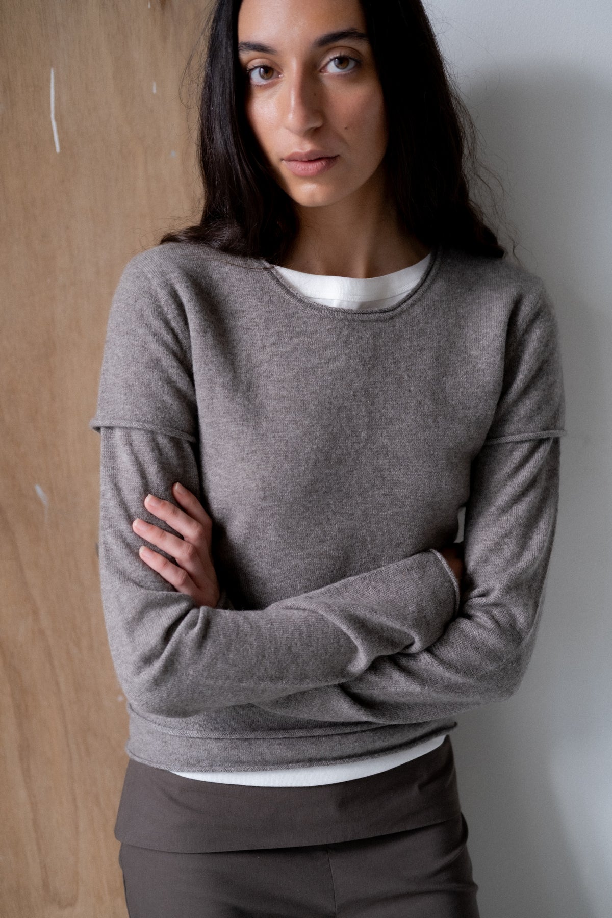 St Agni Fine Merino Wool Baby Tee