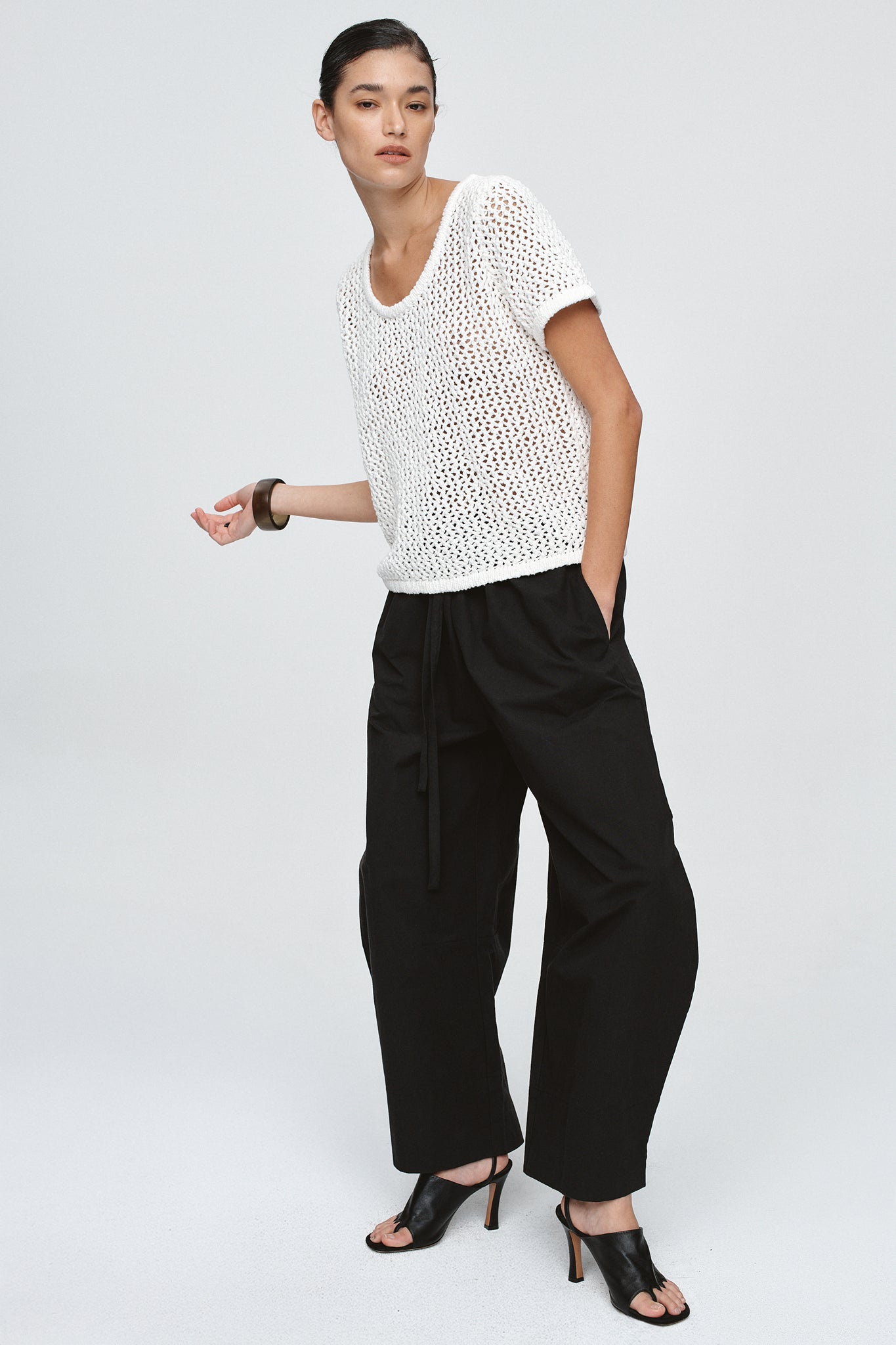 image of a model wearing the Marle Rumi Top