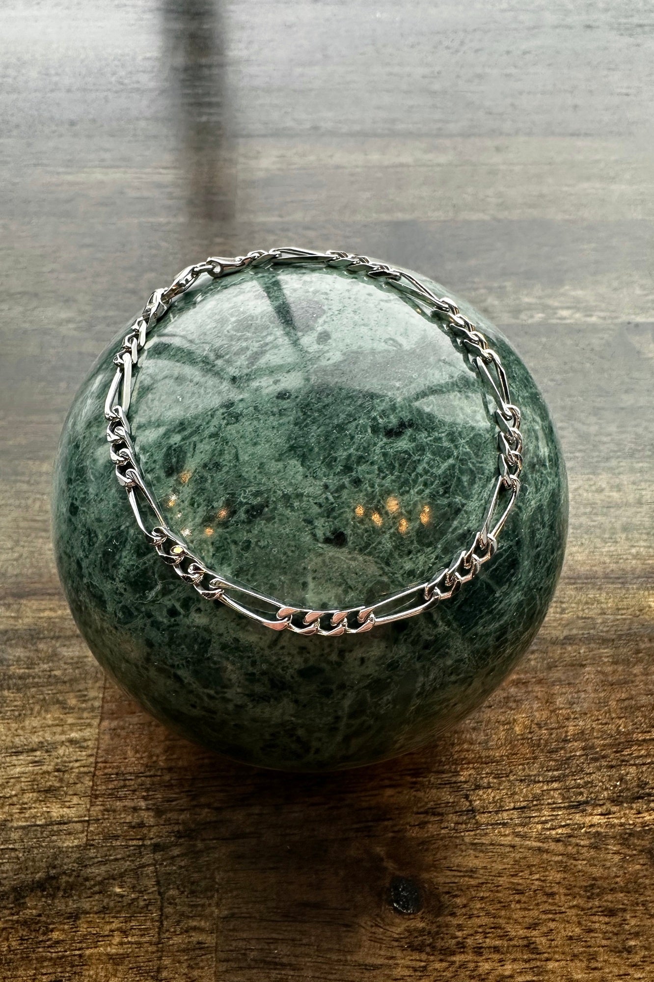 image of the Miansai Figaro Chain Bracelet