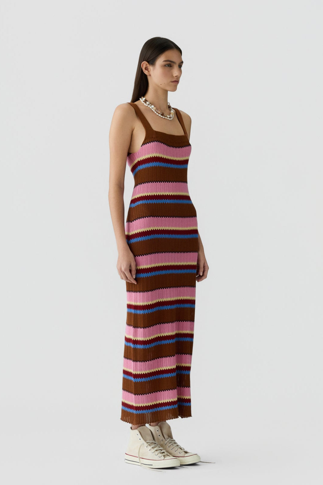 image of a model wearing the Guest in Residence Palazzo Dress
