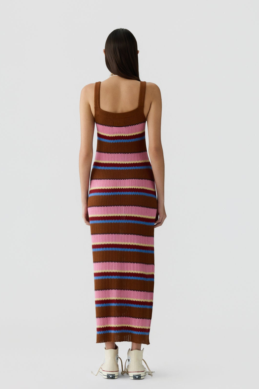 image of a model wearing the Guest in Residence Palazzo Dress