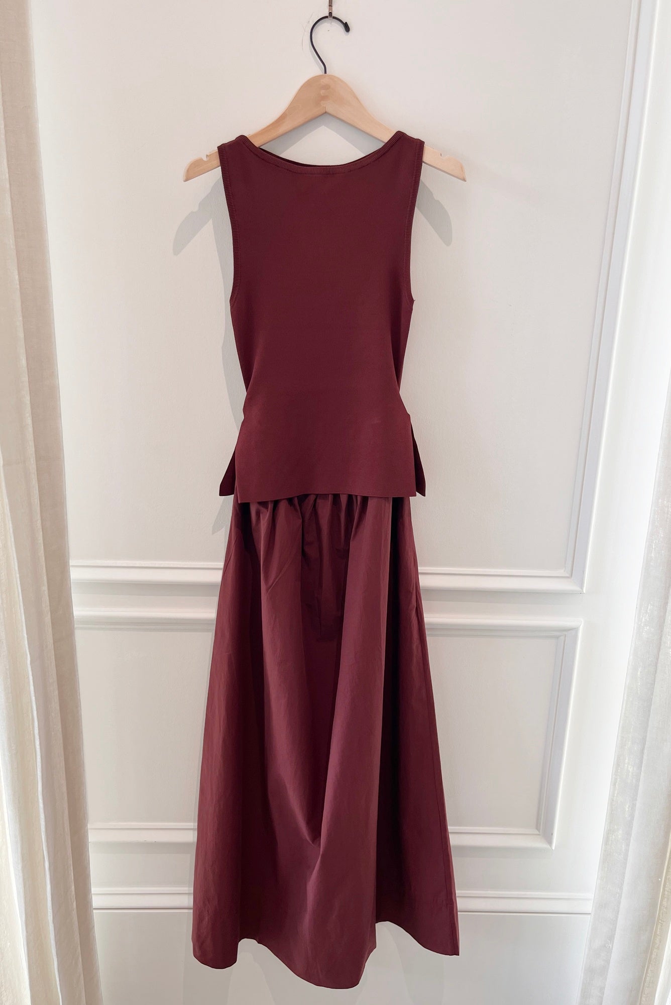 Onia Boatneck Mix Media Dress