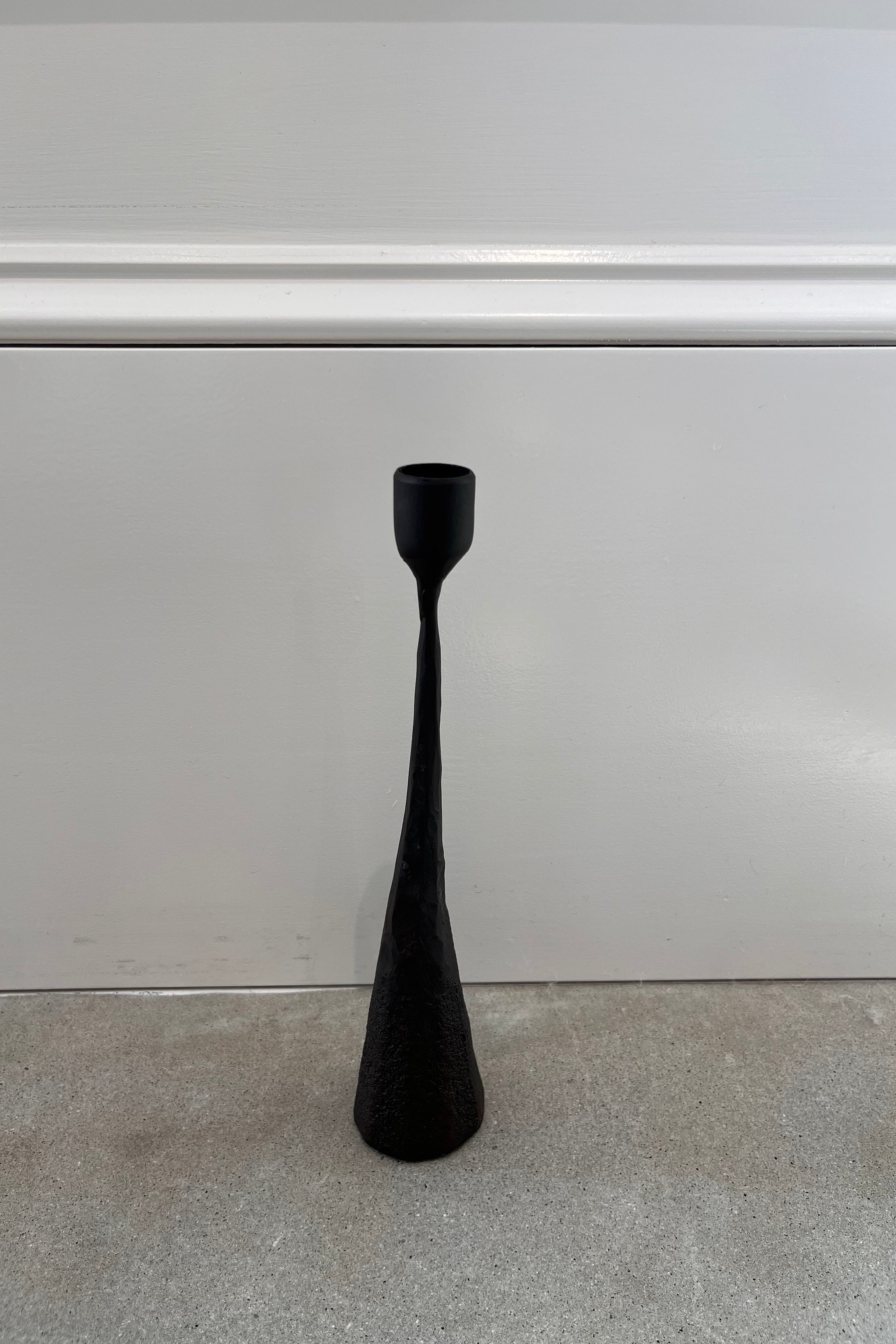 Sekoya Iron Hand Forged Candleholder 10" with 7/8" Diameter