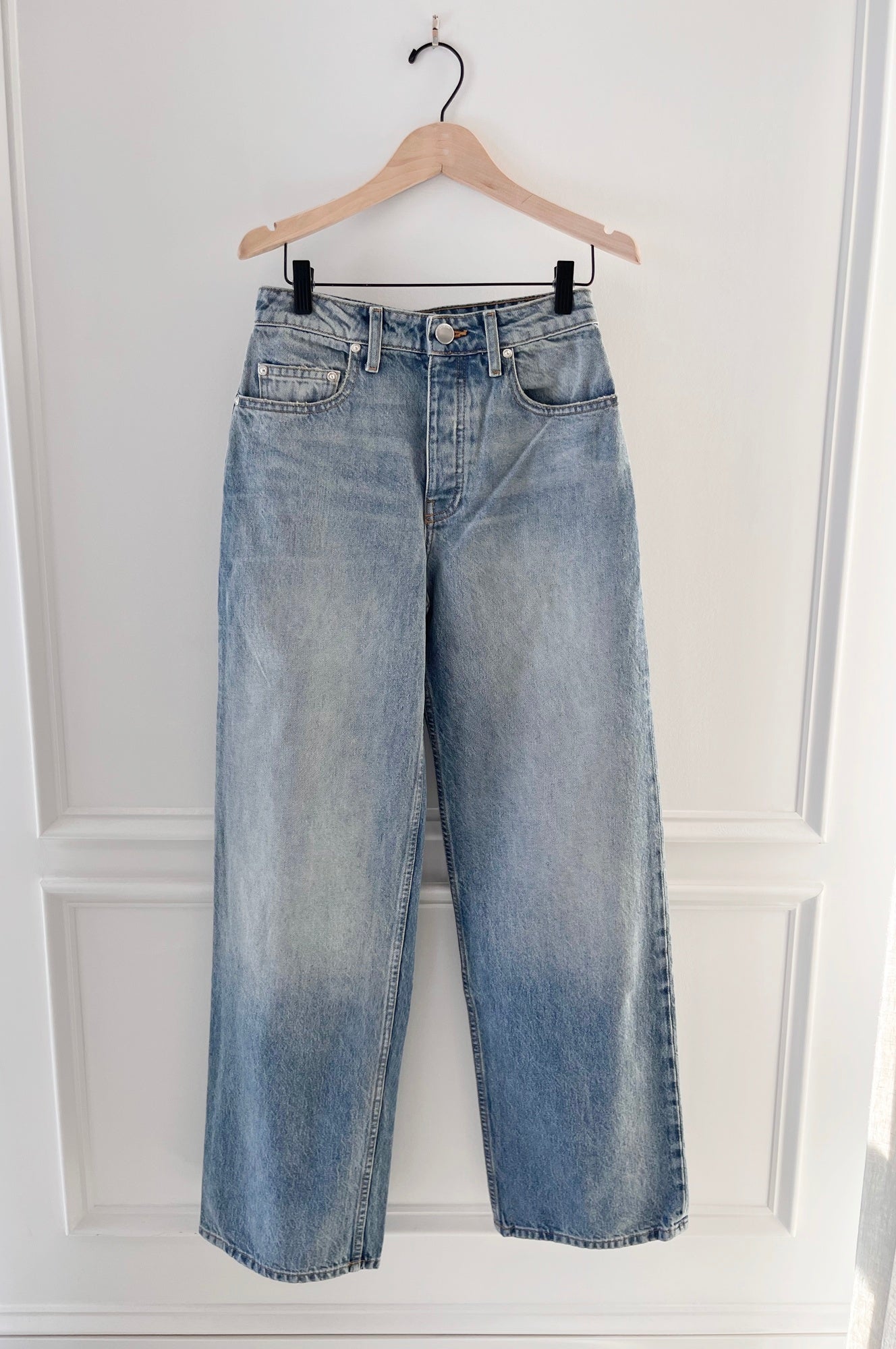 Sablyn Sammy Relaxed Straight Leg Jeans-Azure