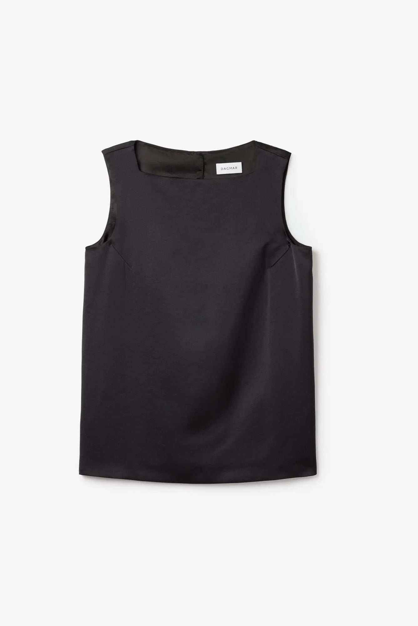 House of Dagmar Open Back Satin Top