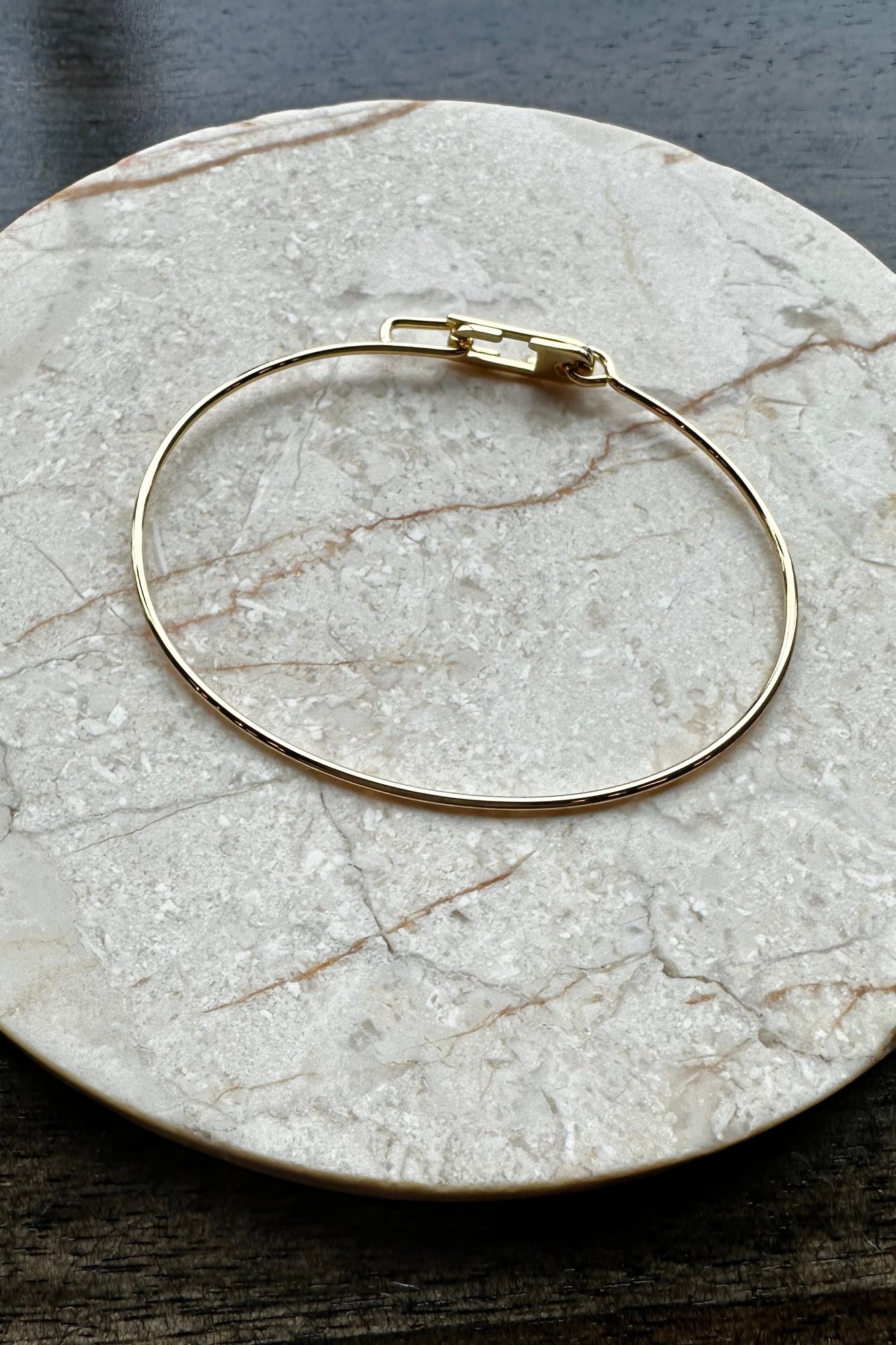 Miansai Annex Cuff, Gold Vermeil M