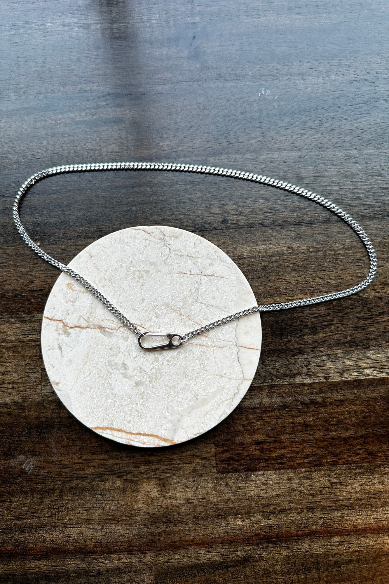 Miansai Ira Chain Necklace, Sterling Silver, 21 inch