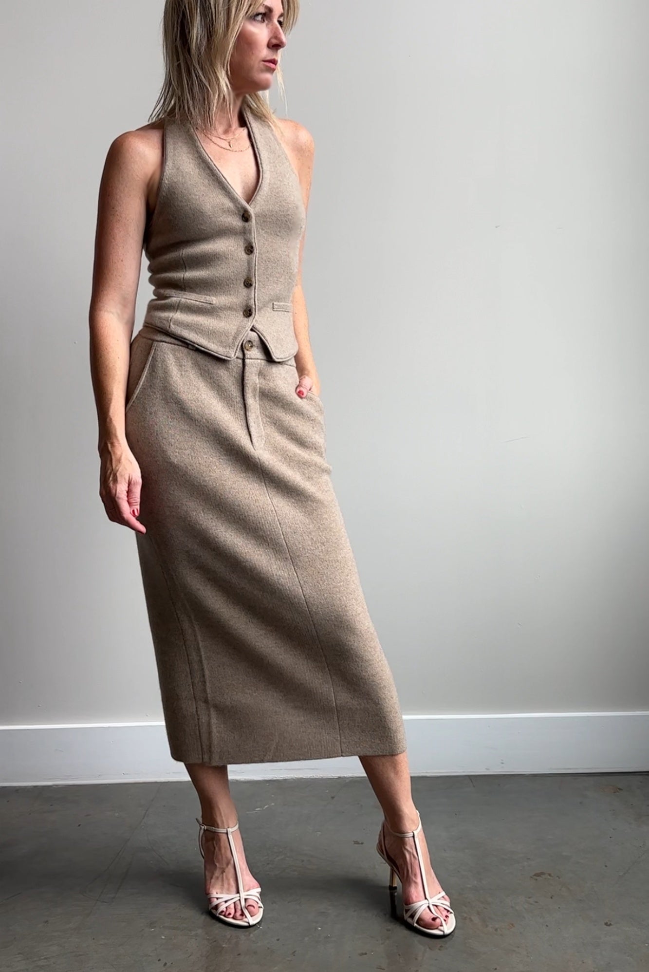 Guest in Residence Tailored Skirt