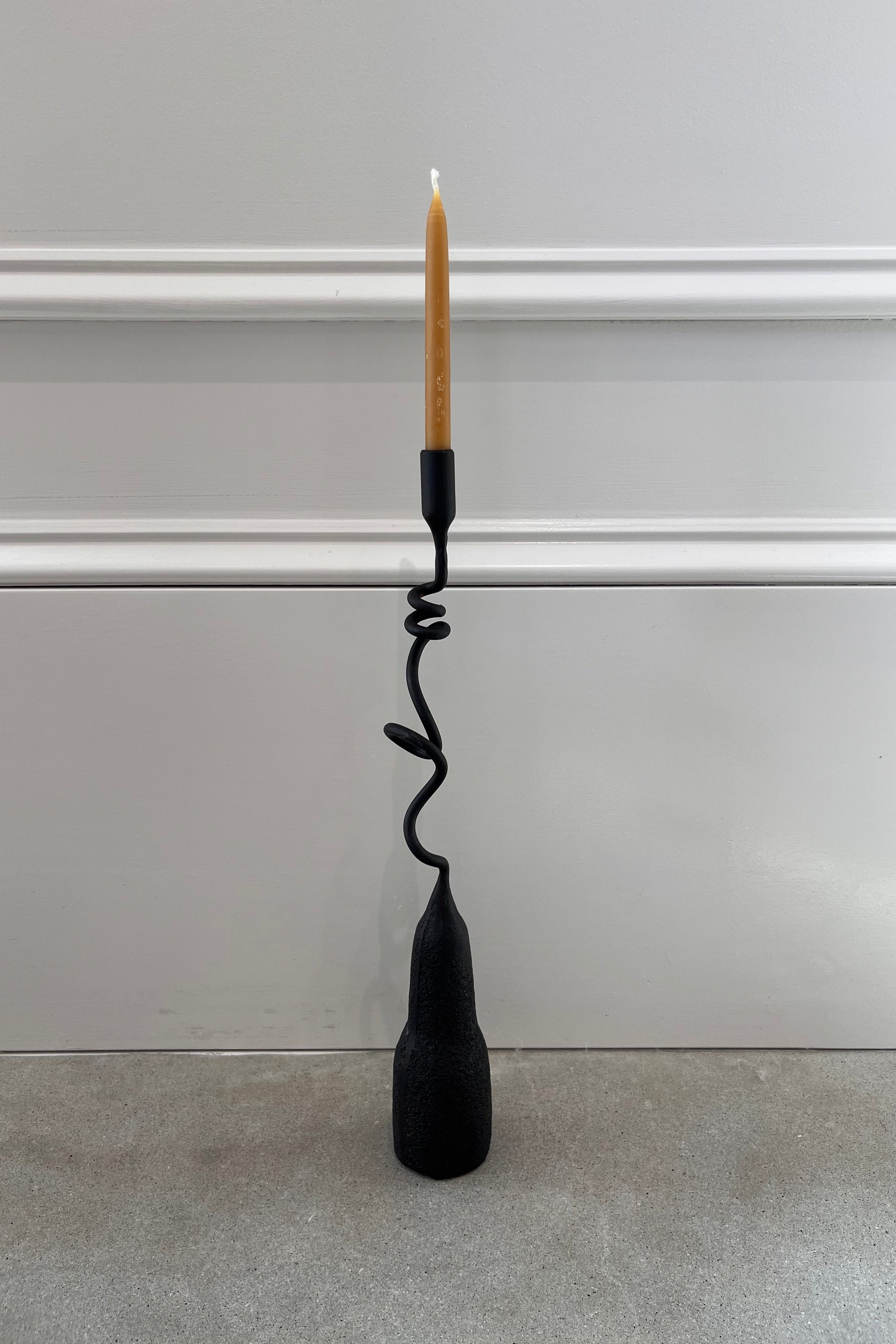Sekoya Iron Hand Forged Candlestick 14" with 1/2" Diameter