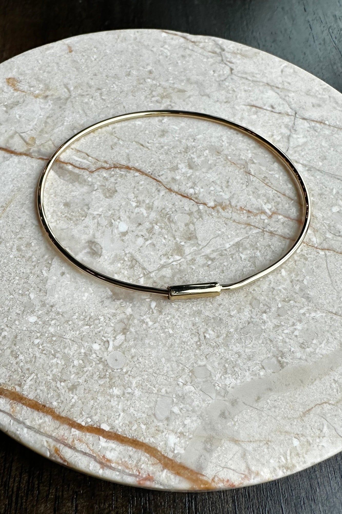 Miansai Cooper Cuff, Gold Vermeil  Polished M