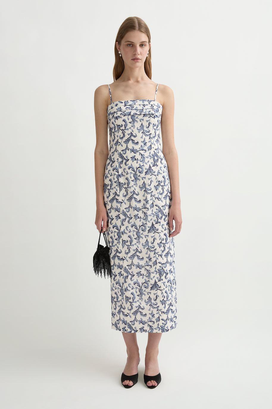 image of a model wearing the Posse Rue Dress