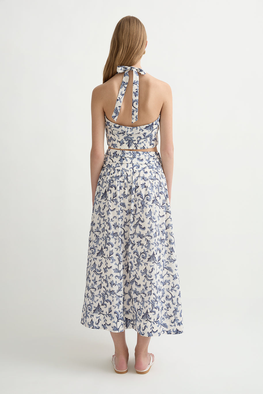 image of a woman wearing the Posse Rue Skirt