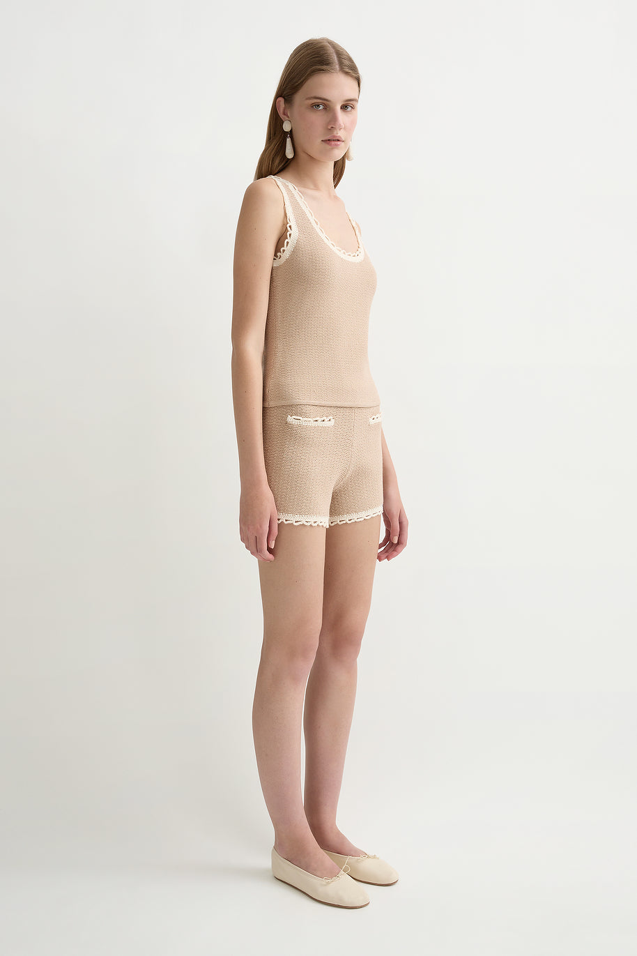 image of a woman wearing the Posse Willow Top