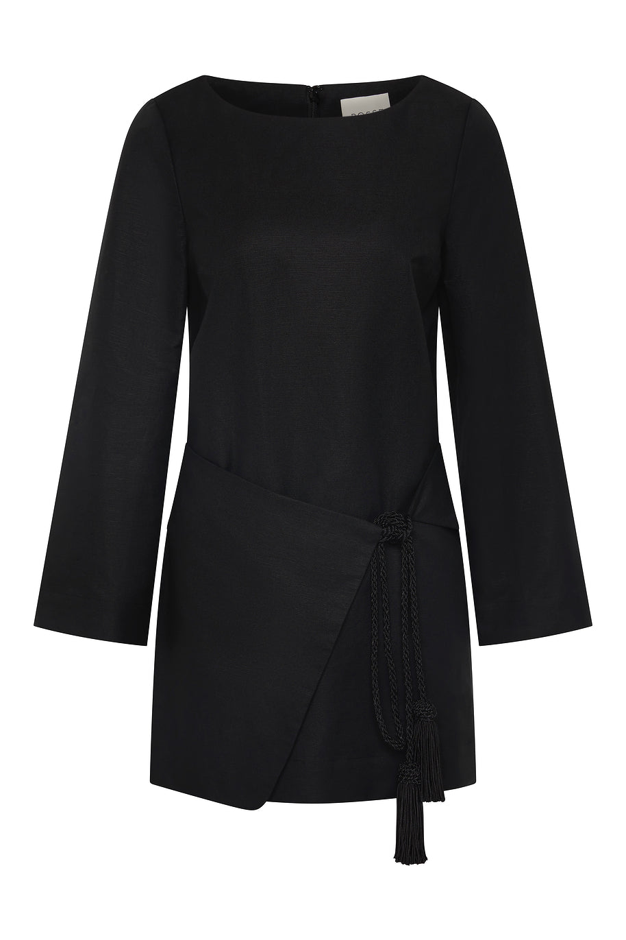 image of a woman wearing the Posse Yvette Kaftan Dress